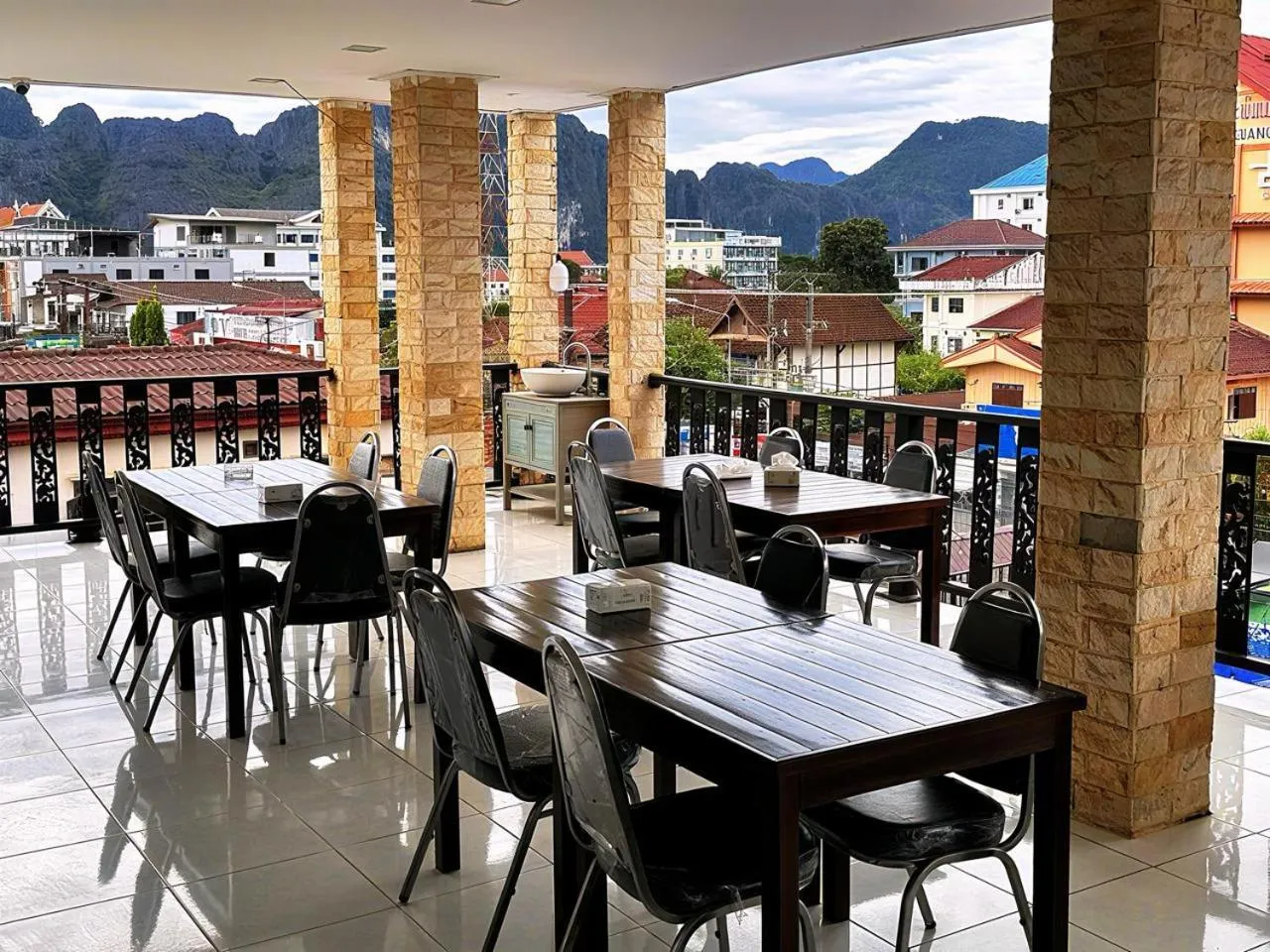 Property building in A P S Hotel