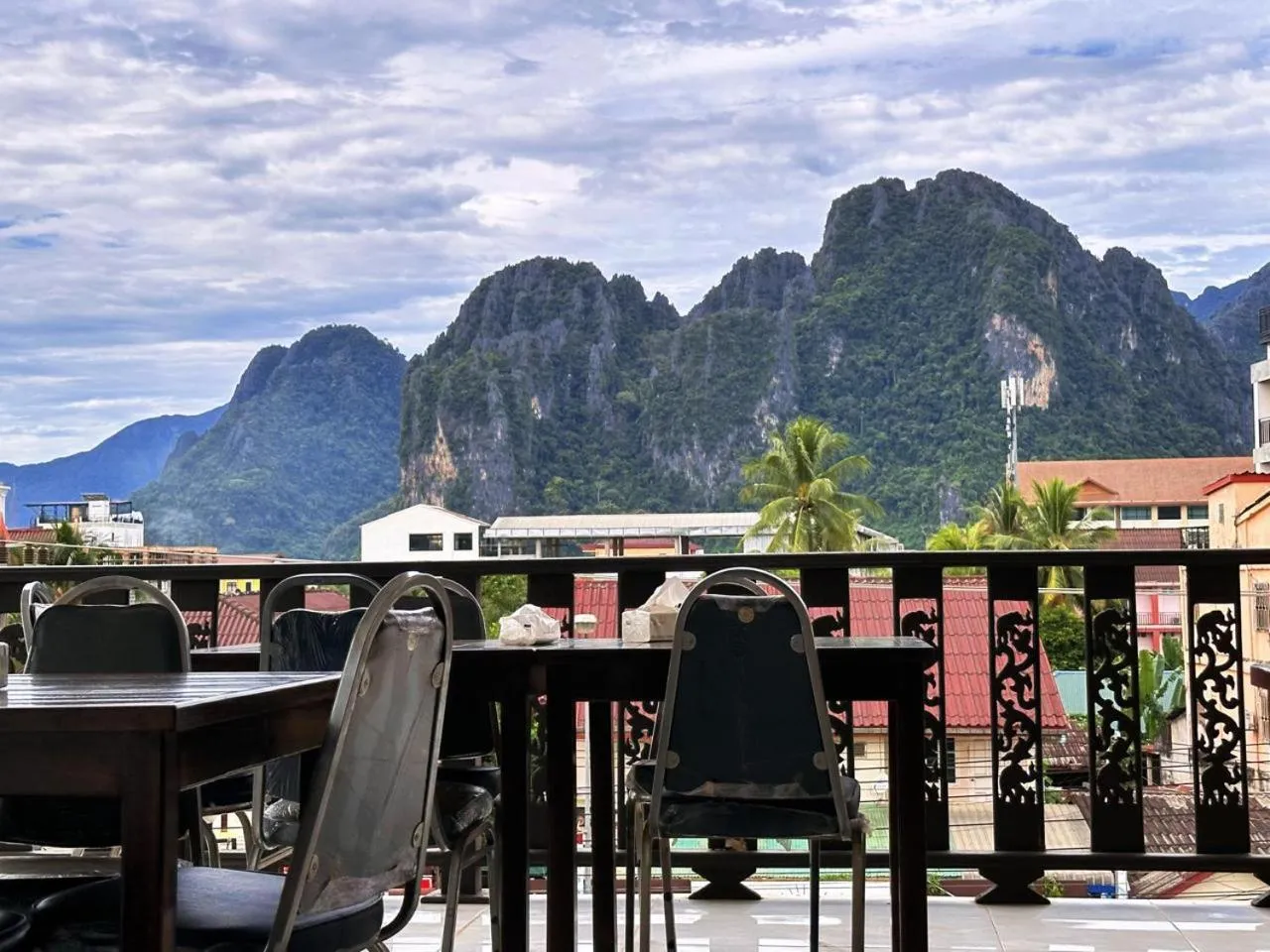 Balcony/Terrace in A P S Hotel