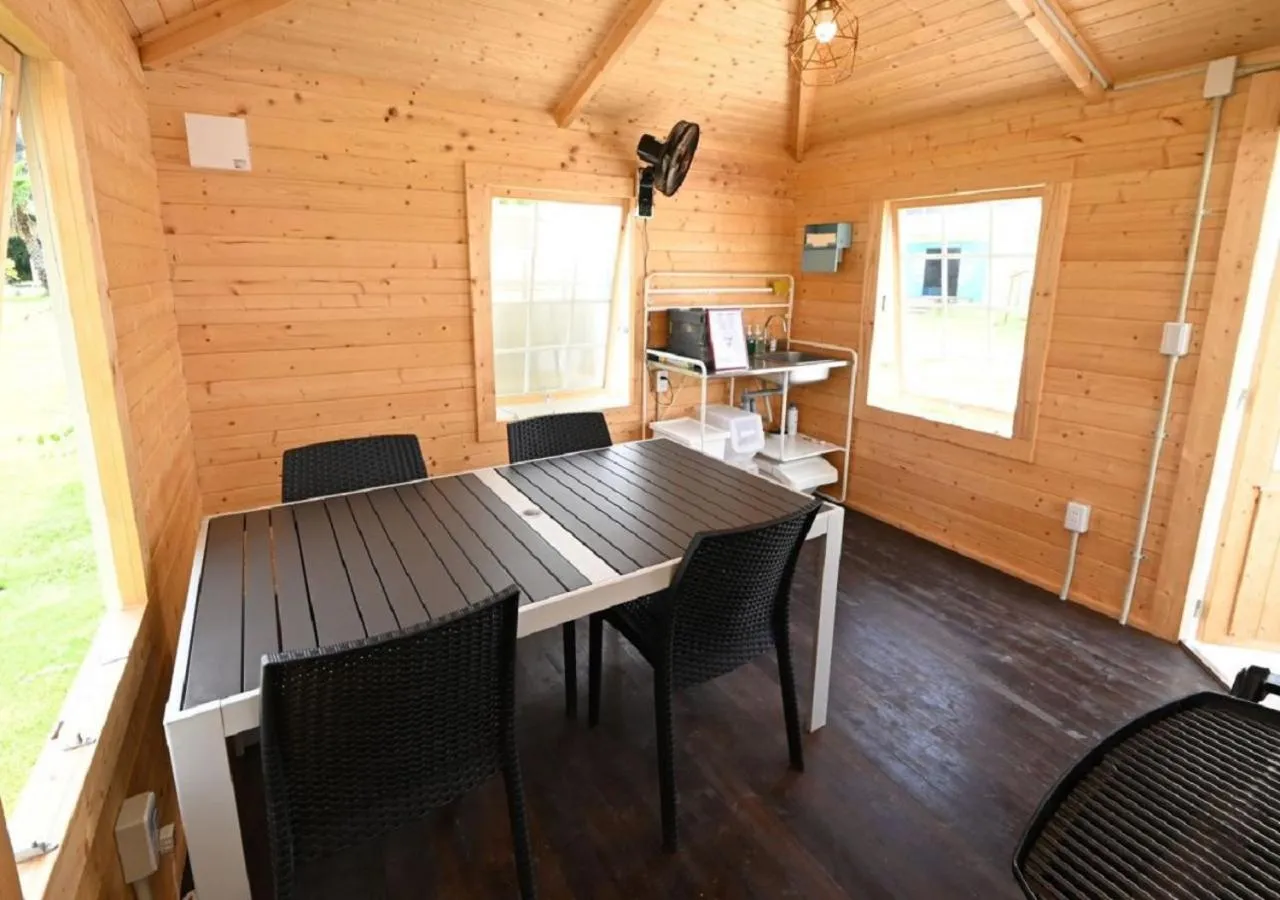 BBQ facilities in Takatakiko Glamping Resort