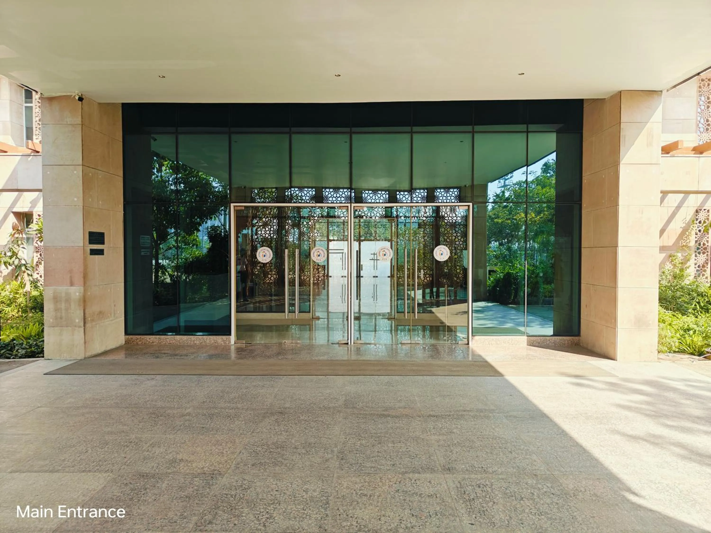 Facade/entrance in Ramada by Wyndham Ahmedabad Narendra Modi Stadium Motera