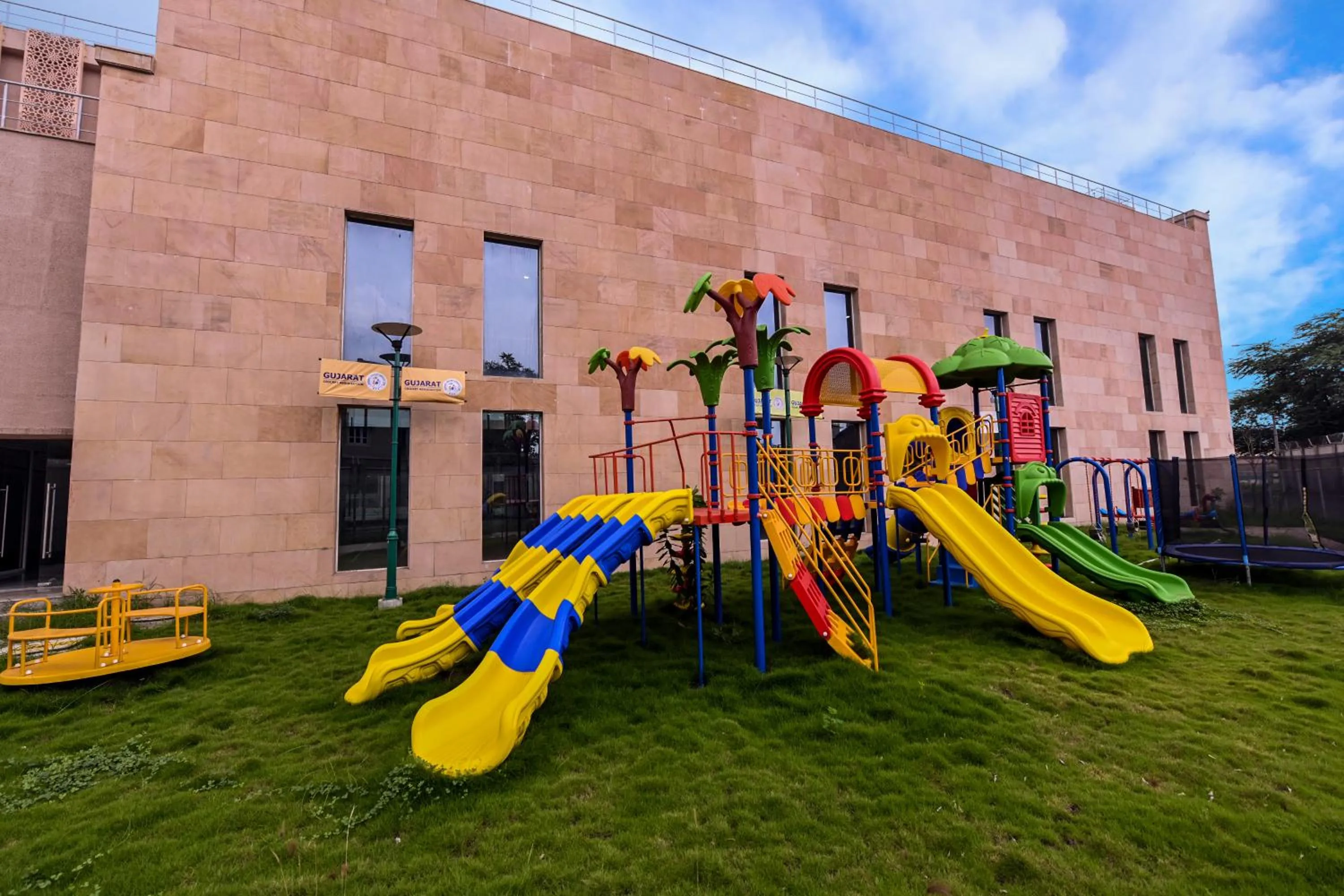 Children play ground in Ramada by Wyndham Ahmedabad Narendra Modi Stadium Motera