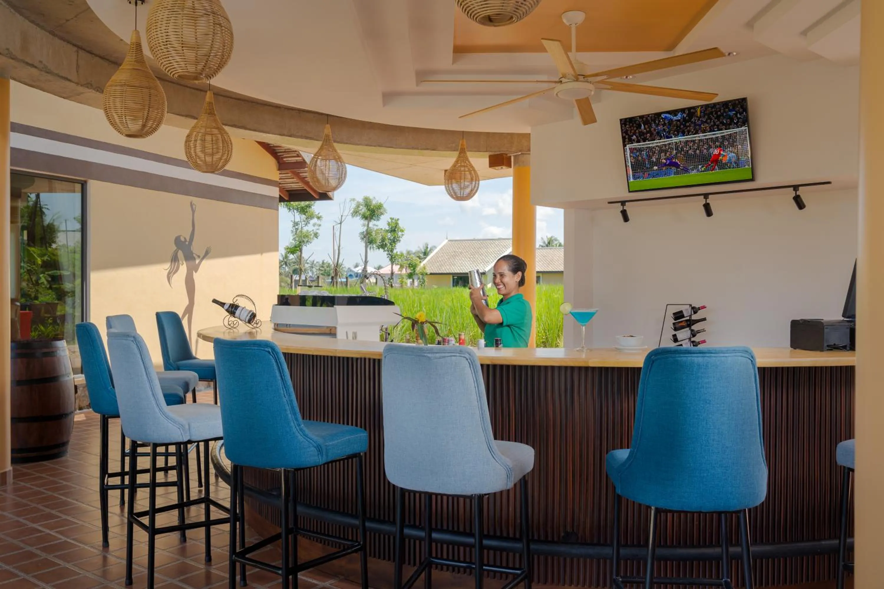 TV and multimedia in Komsan Kampot Resort