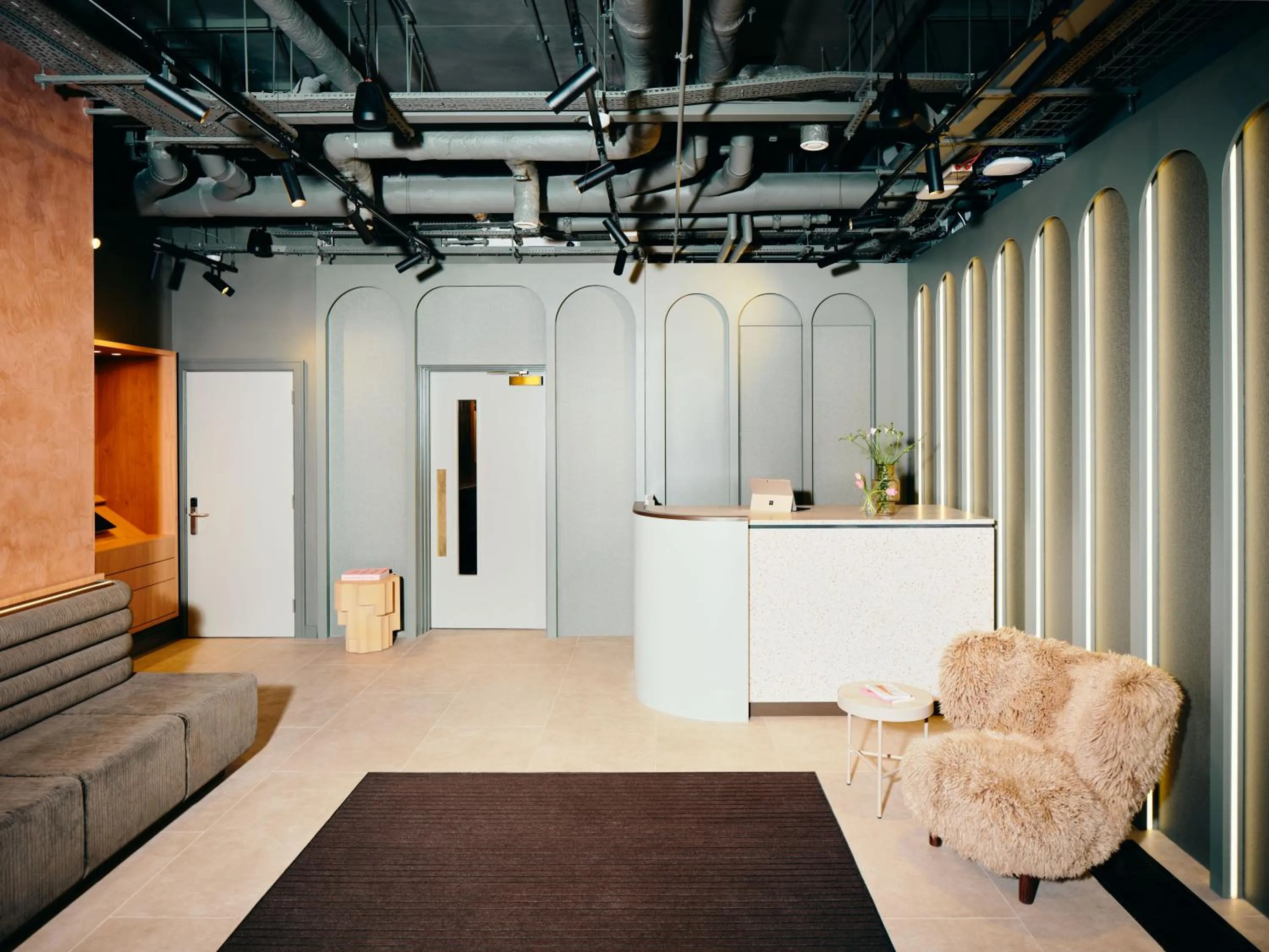 Lobby or reception in Vertus Edit Canary Wharf