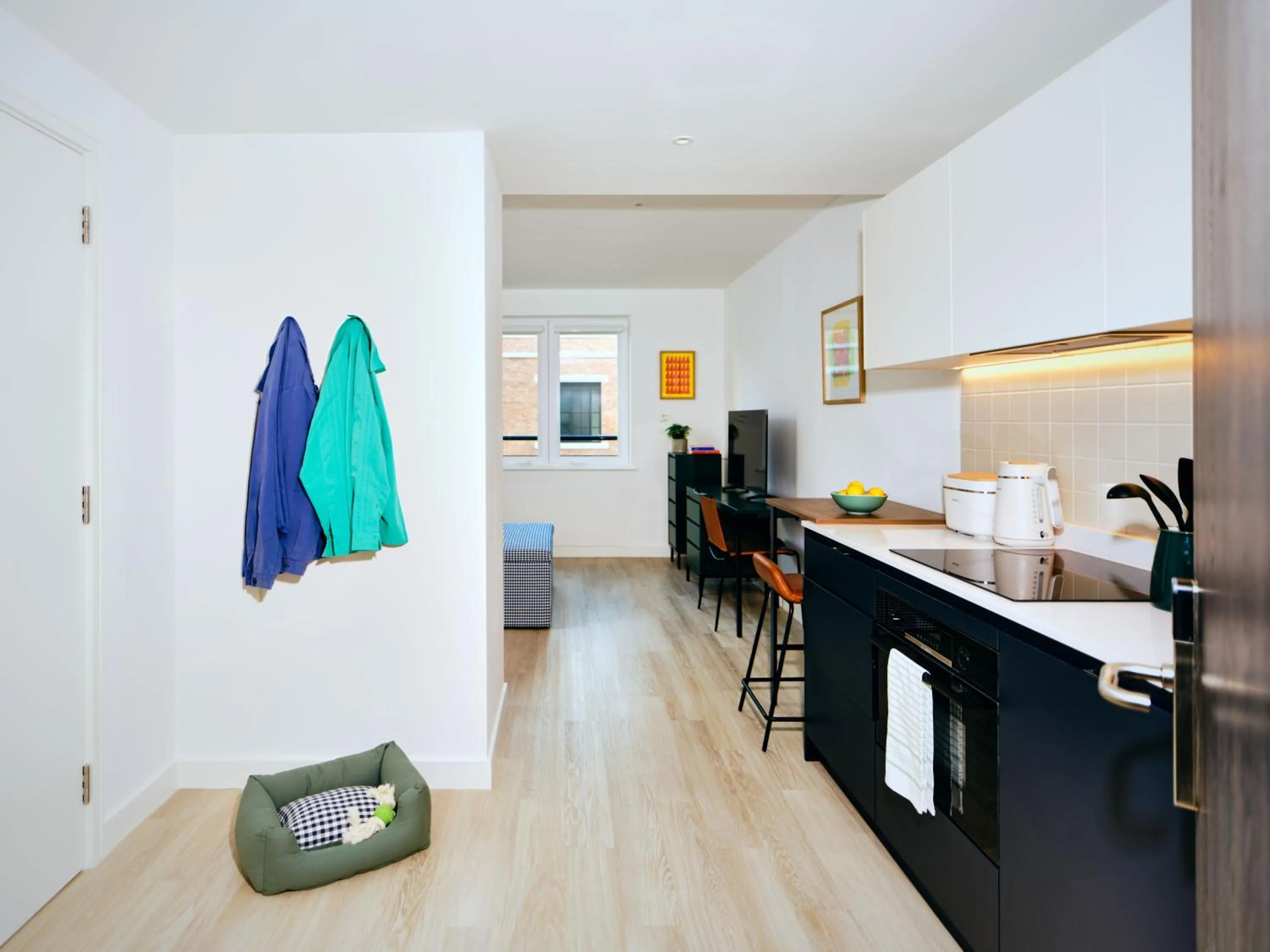 Bedroom in Vertus Edit Canary Wharf