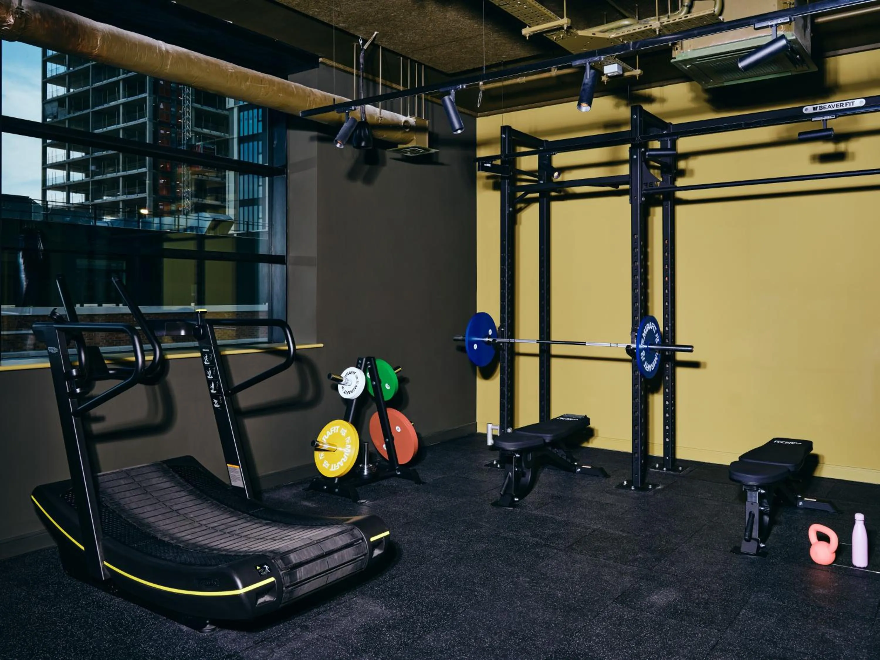 Fitness centre/facilities in Vertus Edit Canary Wharf