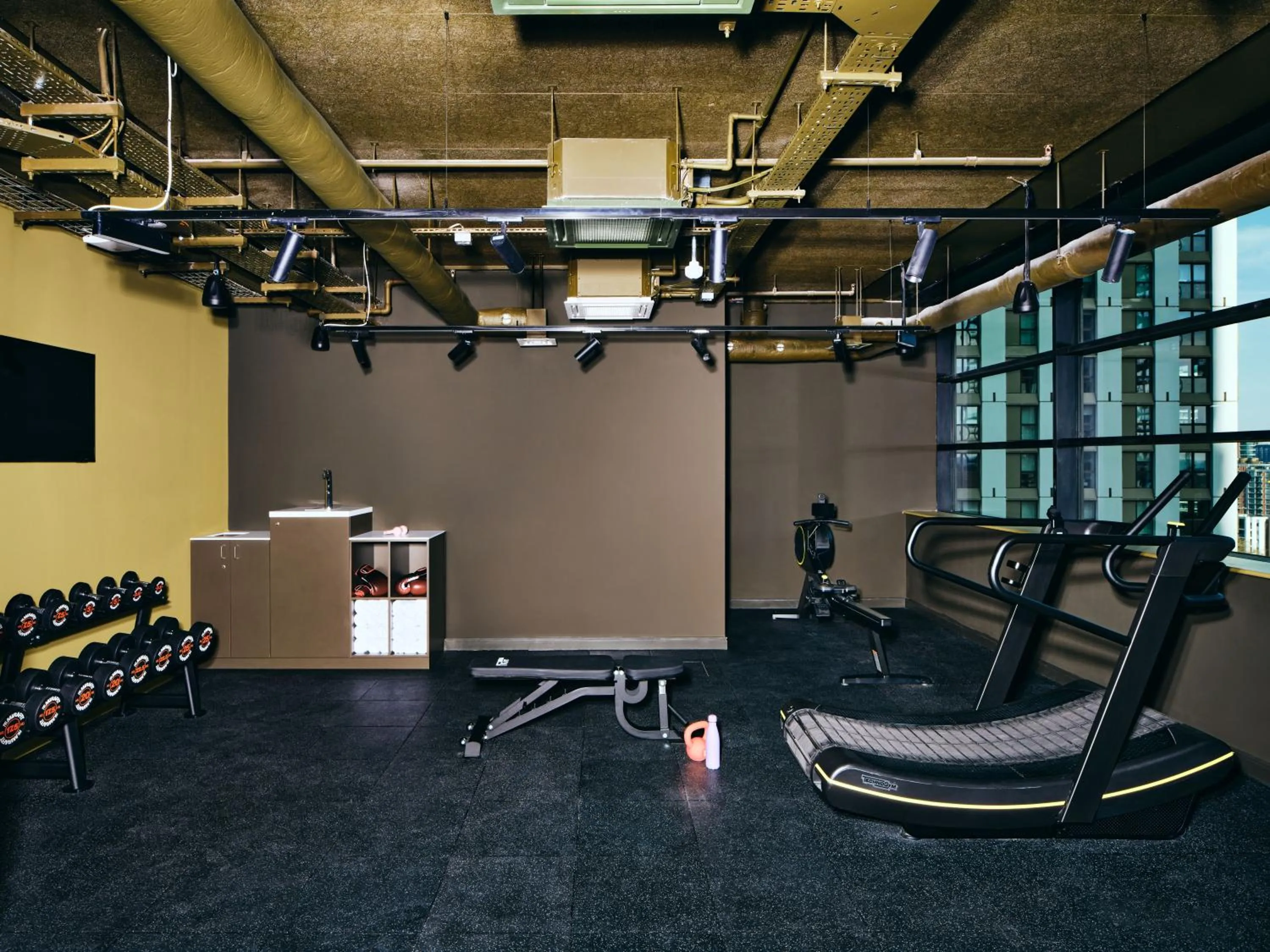 Fitness centre/facilities in Vertus Edit Canary Wharf