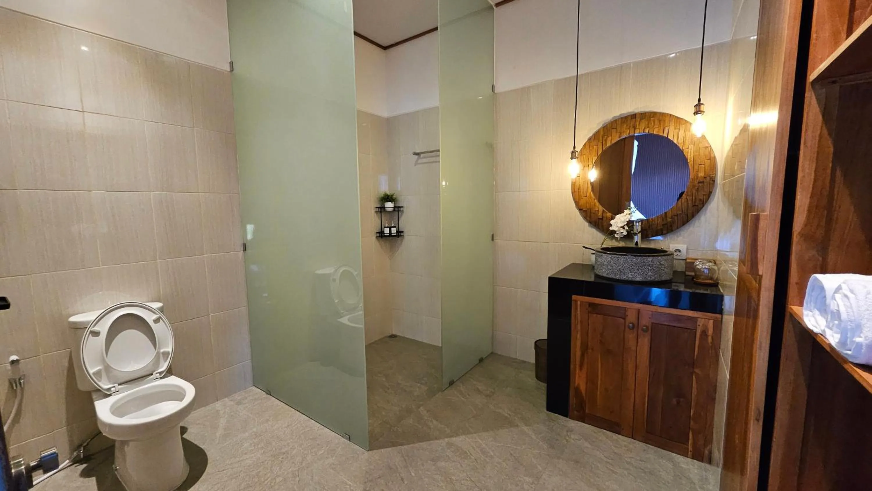 Shower in Weda Villas