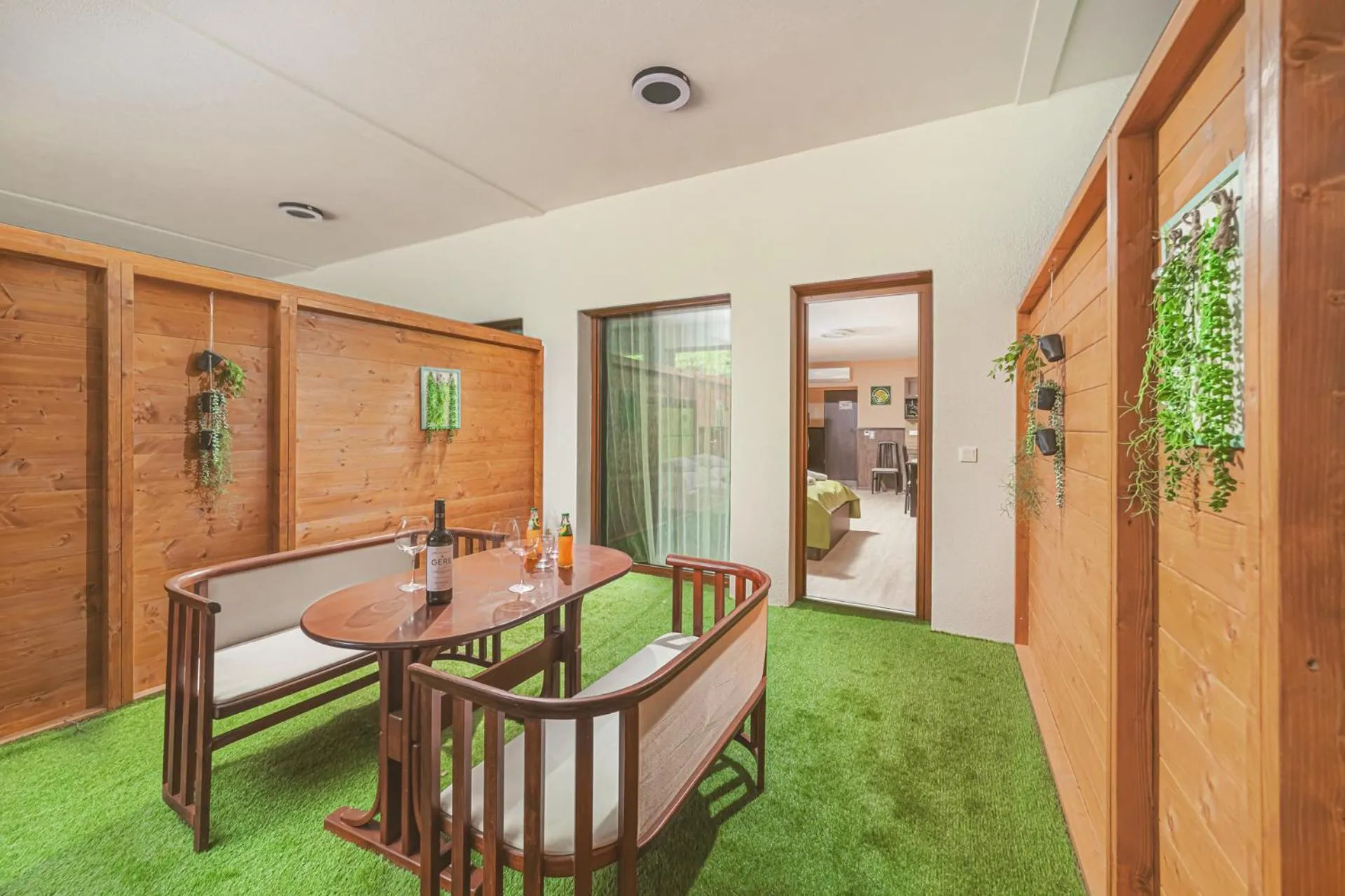 Balcony/Terrace in Park Hotel Bükfürdő