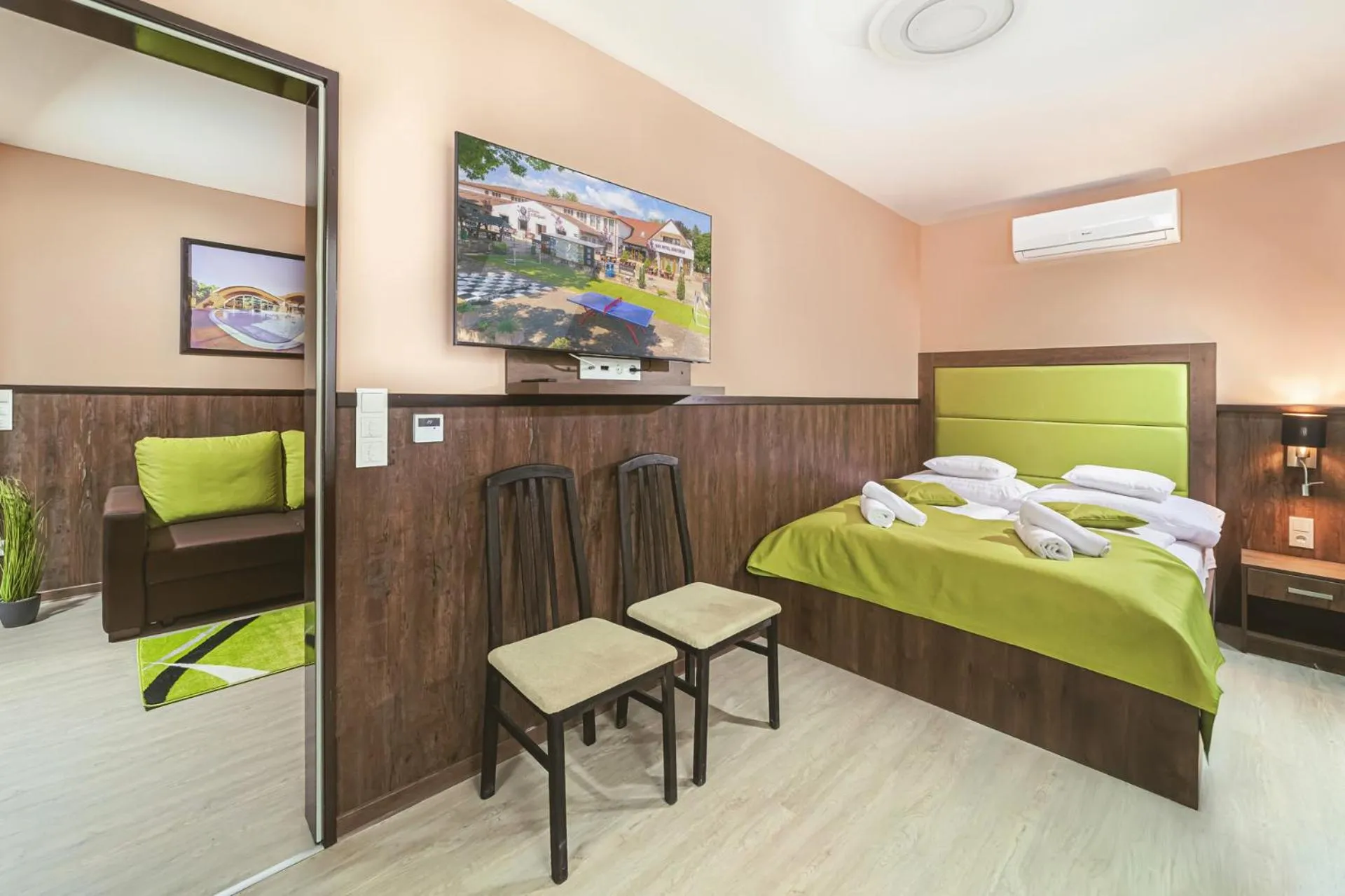 Bed in Park Hotel Bükfürdő