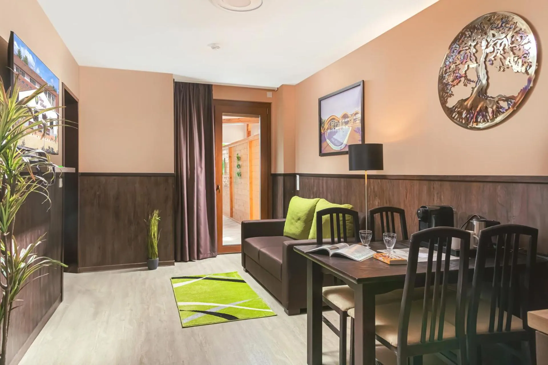 Living room in Park Hotel Bükfürdő