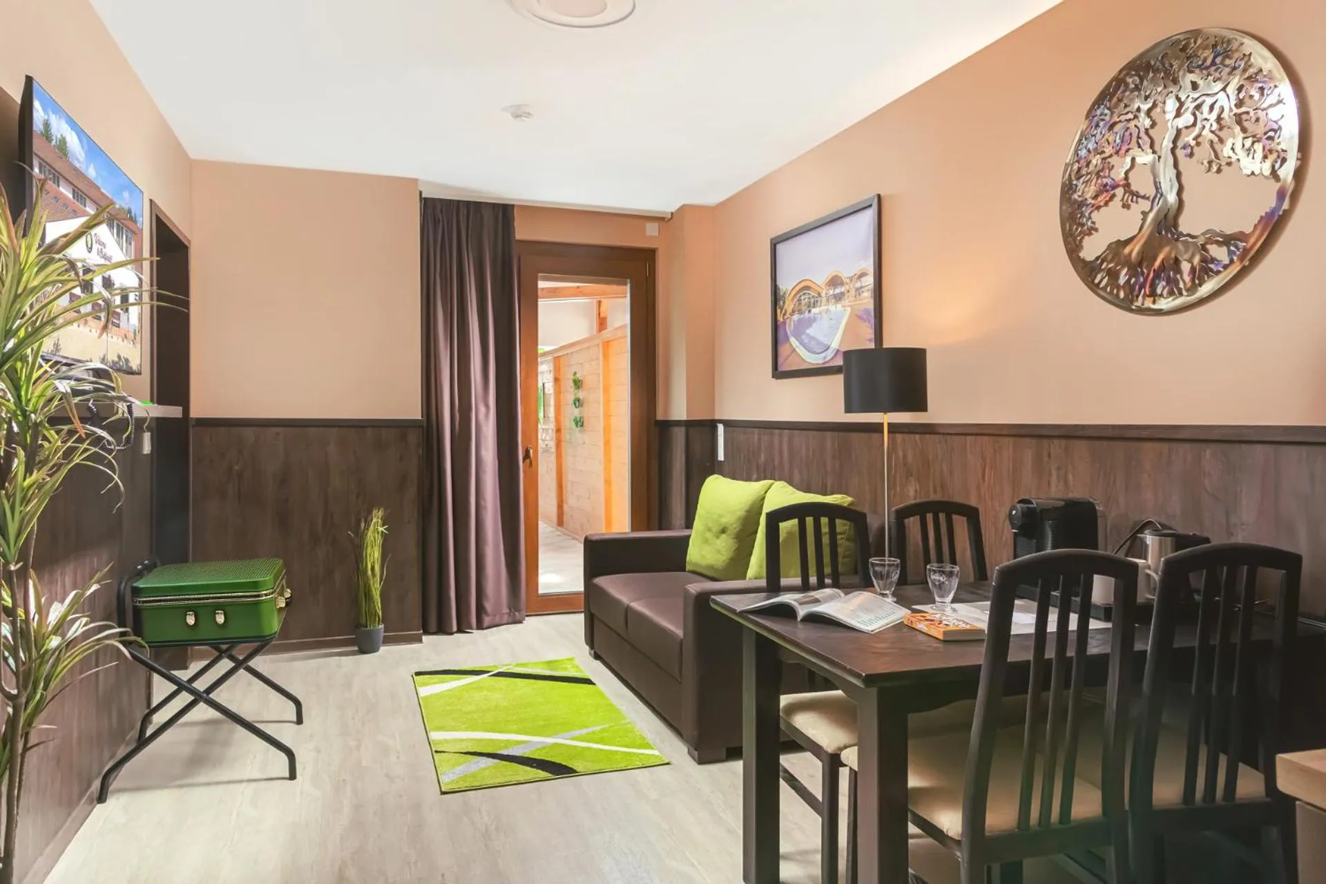 Living room in Park Hotel Bükfürdő