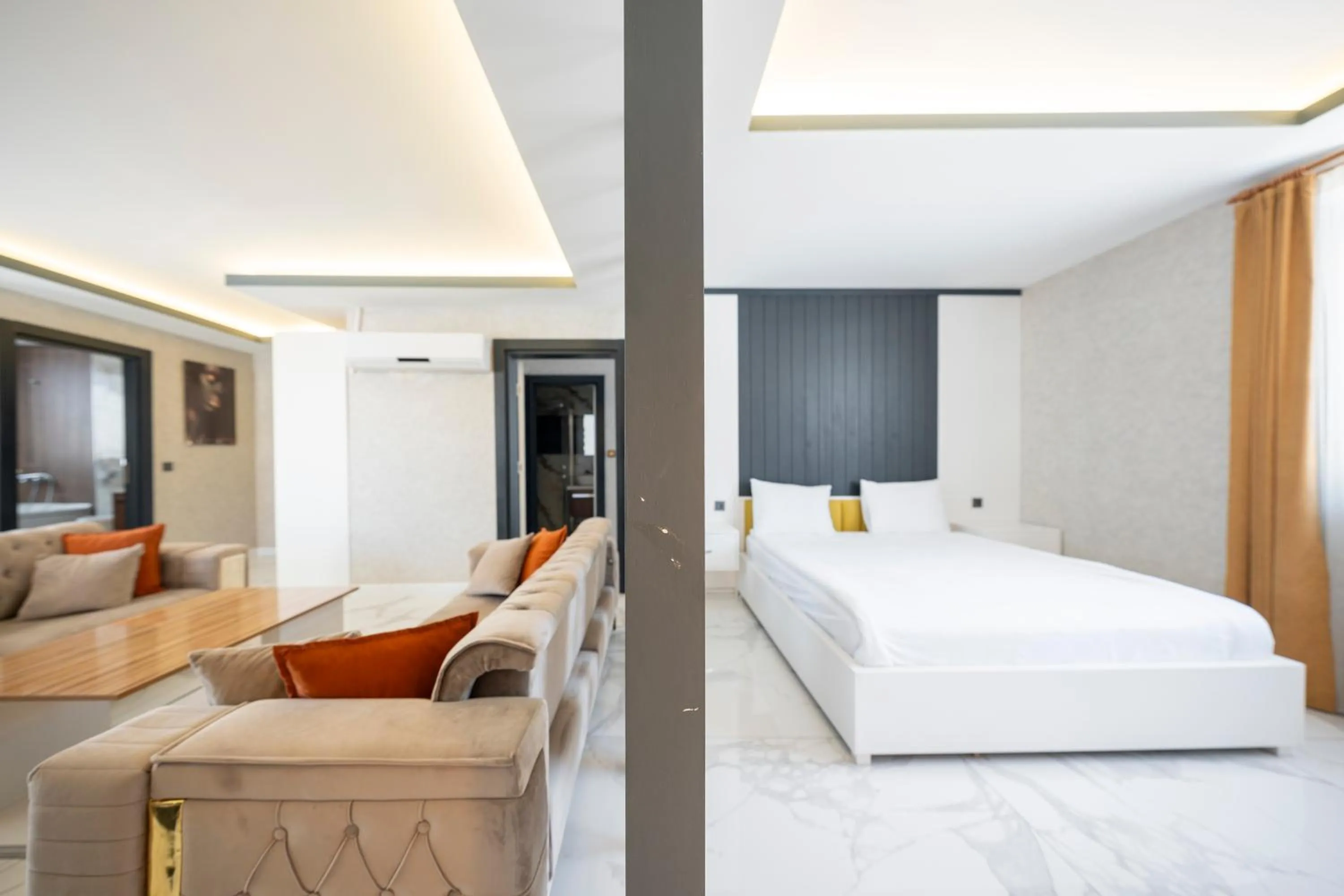 Bedroom, Bed in Maltepe MANHATTAN OTEL