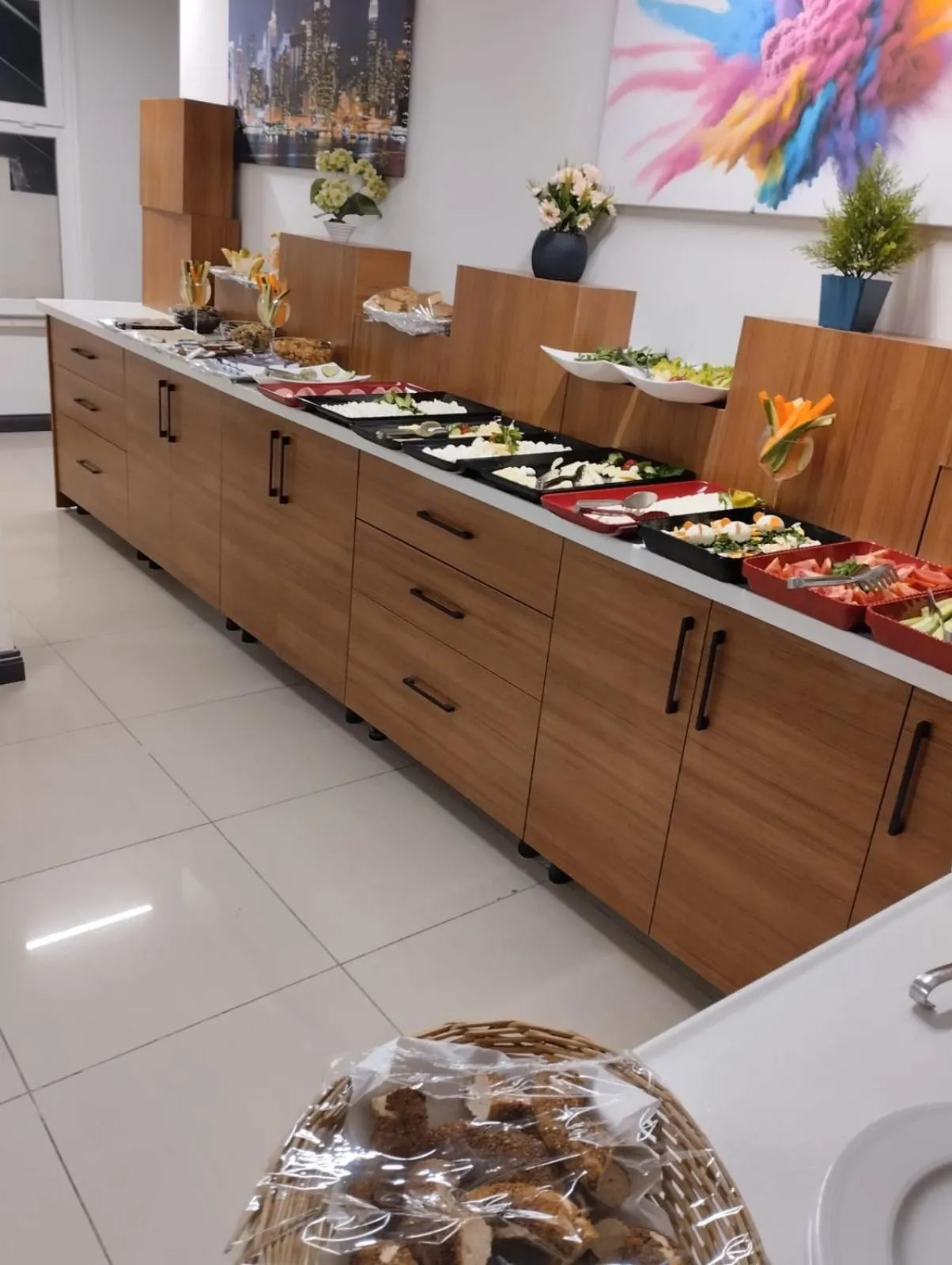 Buffet breakfast in Maltepe MANHATTAN OTEL