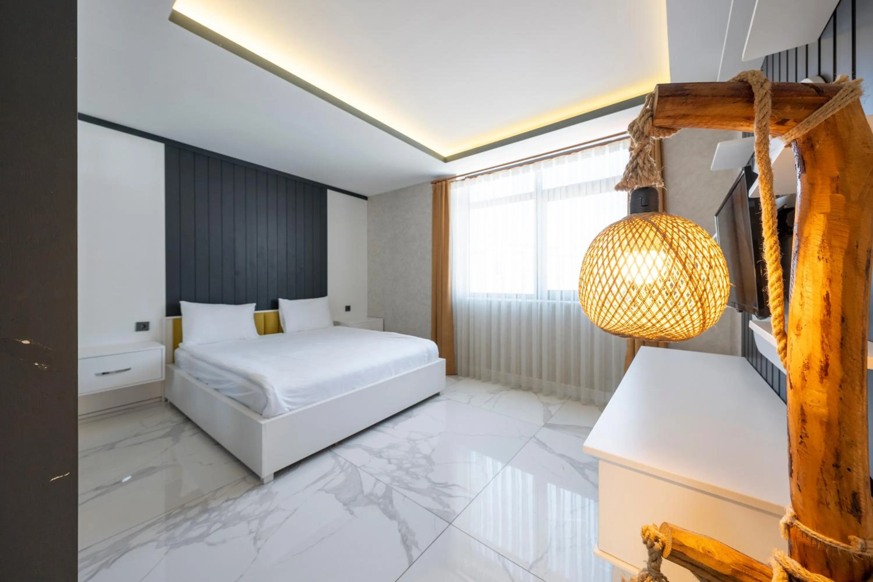 Bedroom, Bed in Maltepe MANHATTAN OTEL