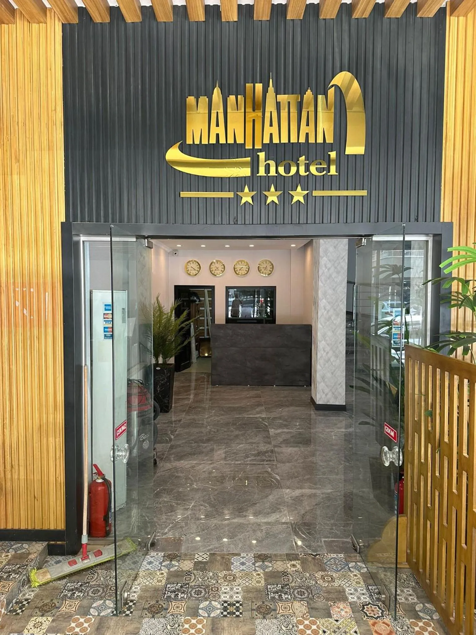 Facade/entrance in Maltepe MANHATTAN OTEL