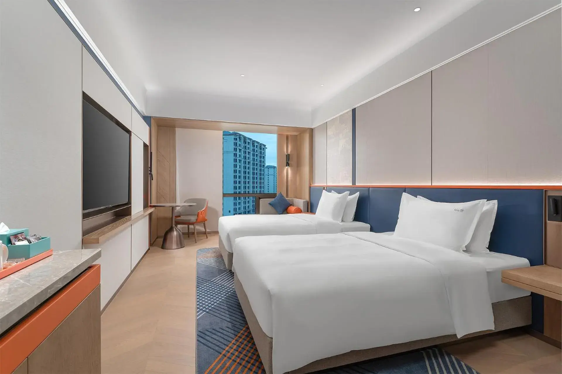 Standard Double Room with Two Double Beds in Holiday Inn Express Datong Pingcheng by IHG Standard Double Room with Two Double Beds in Holiday Inn Express Datong Pingcheng by IHG