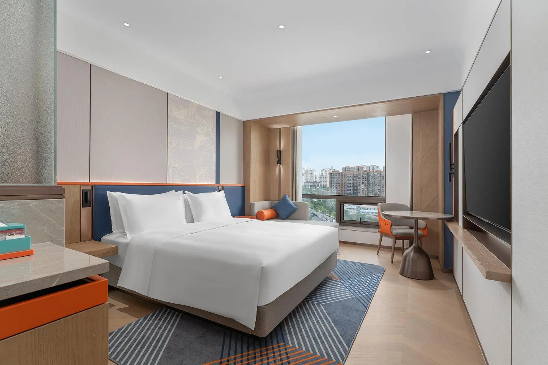 Photo of the whole room, Bed in Holiday Inn Express Datong Pingcheng by IHG