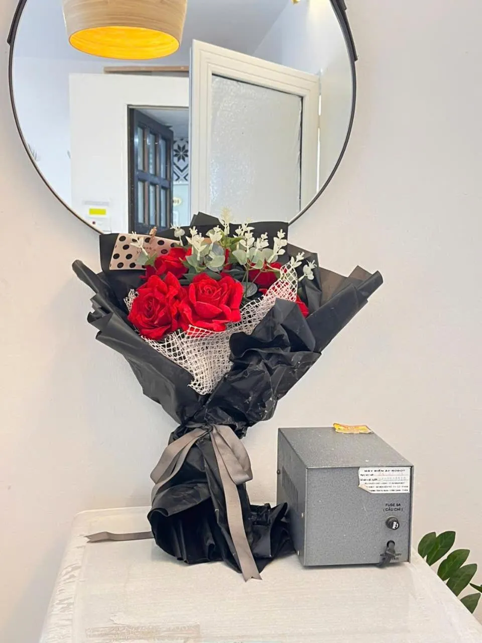 Decorative detail in Okaeri Homestay