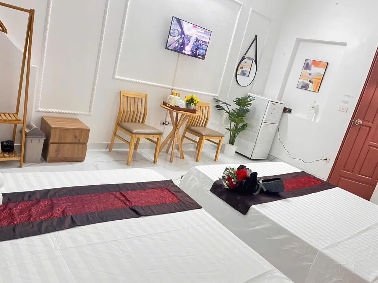 Bed in Okaeri Homestay