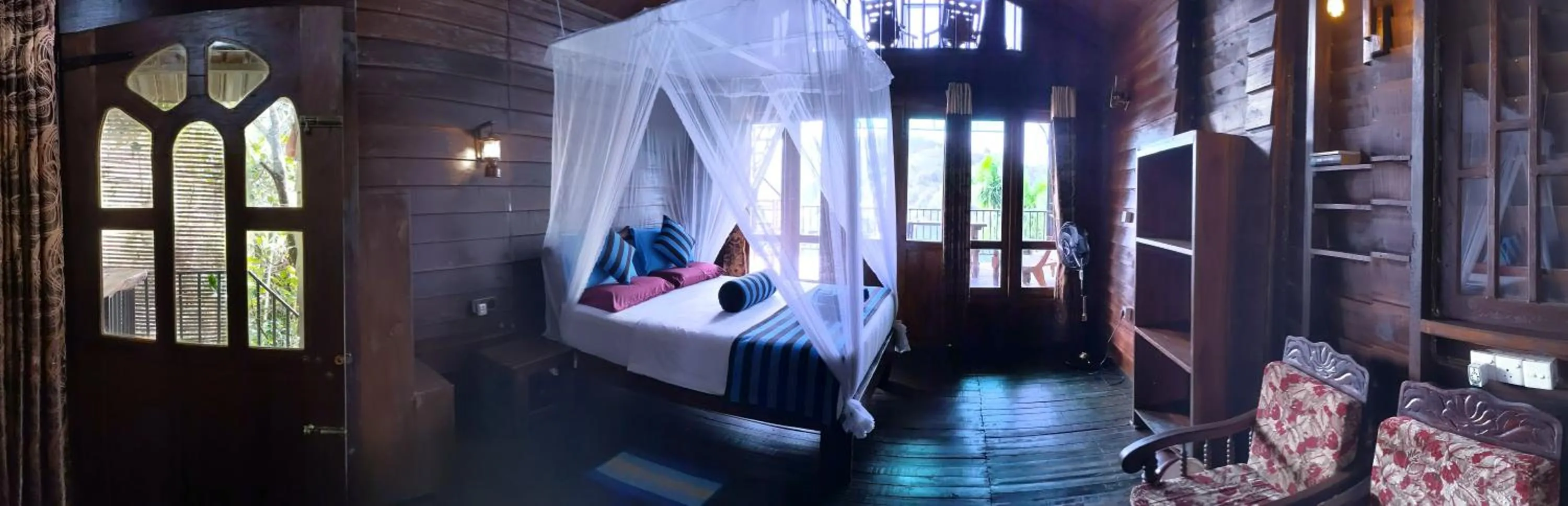 Bed in Madushanka Resort