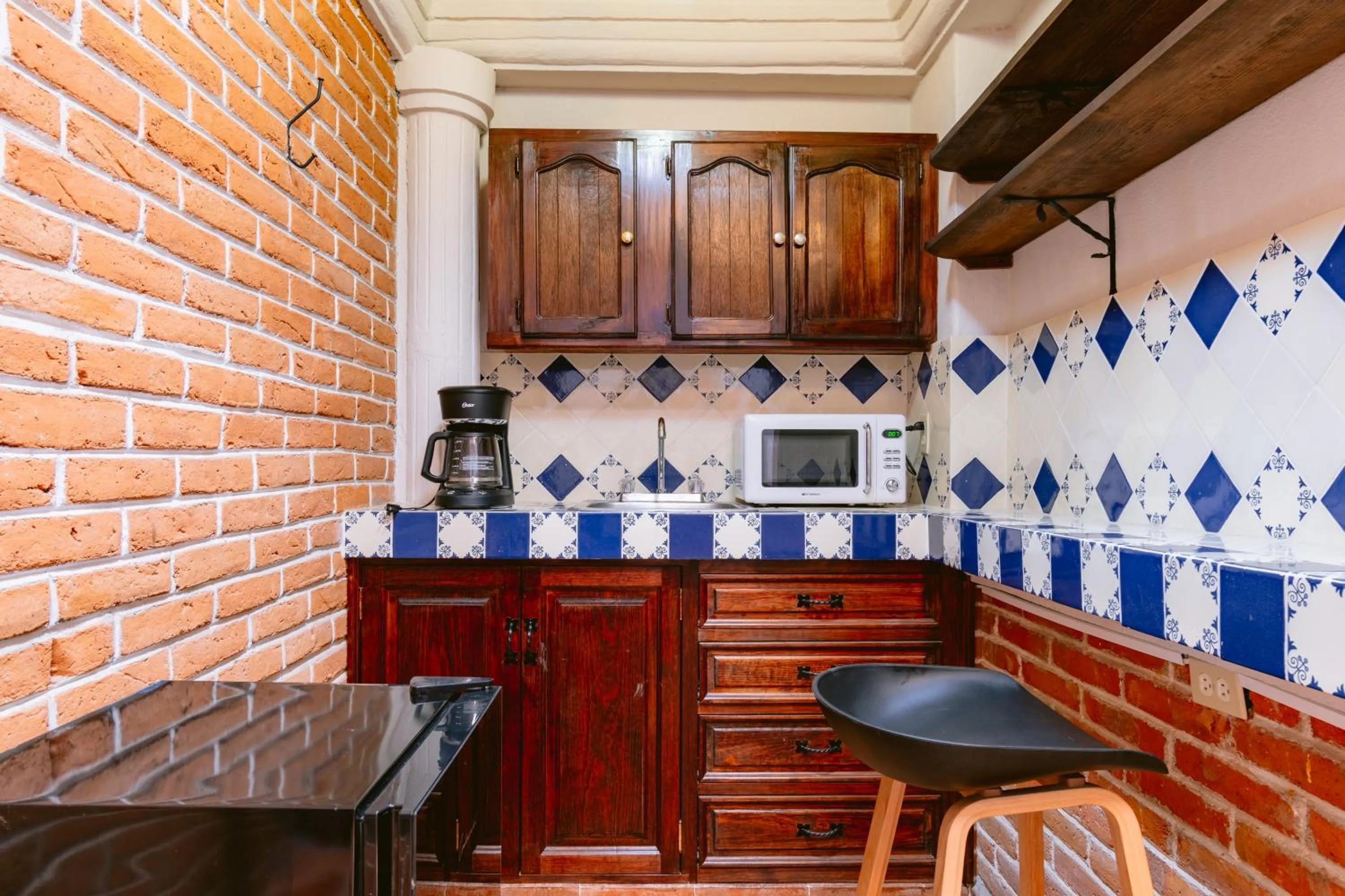 Kitchen or kitchenette in Te Amo Hotel Boutique