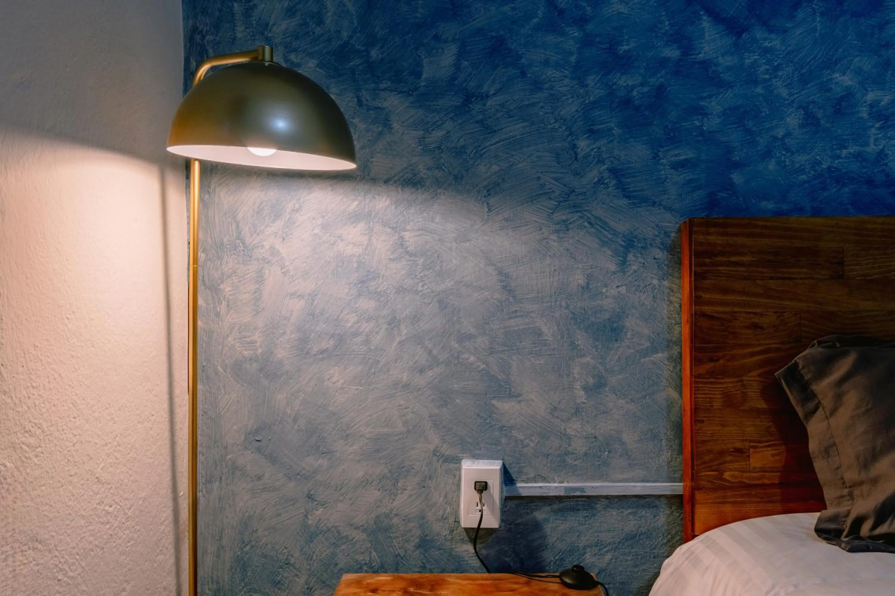 Decorative detail, Bed in Te Amo Hotel Boutique