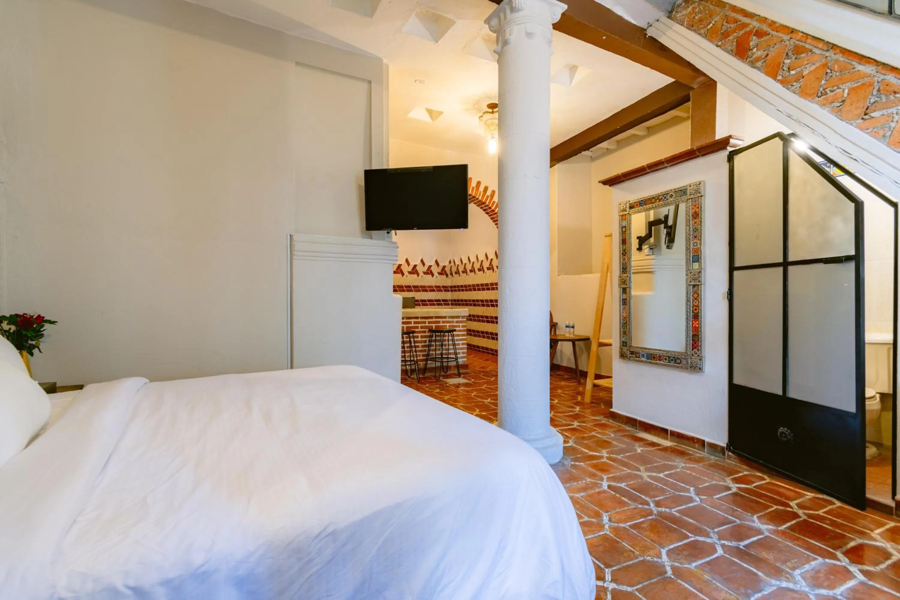 Photo of the whole room, Bed in Te Amo Hotel Boutique