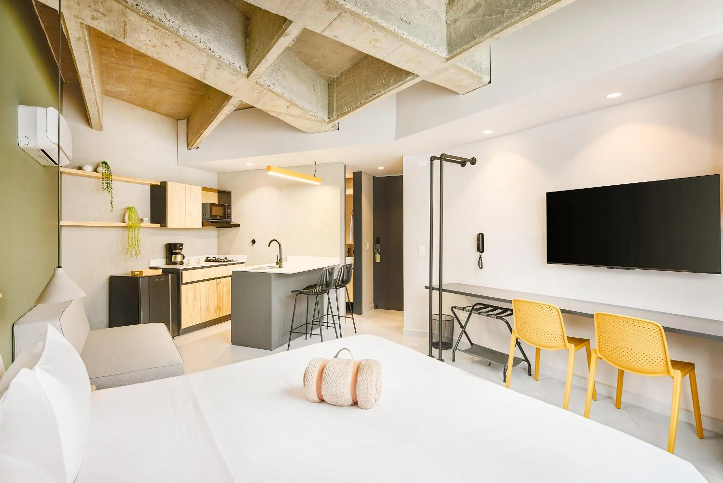 Bed in Firenze Lofts