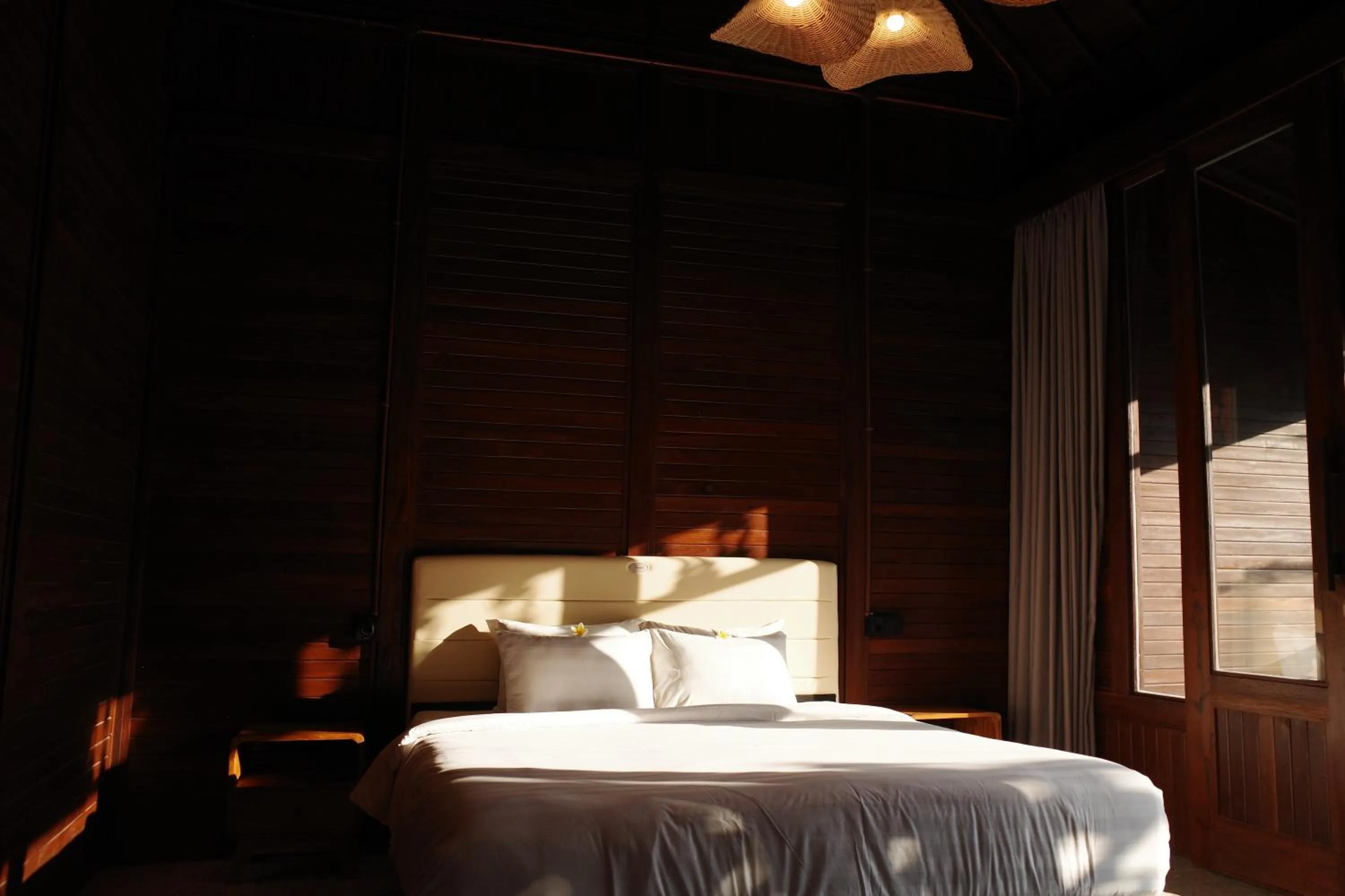Bed in The Riang Villa