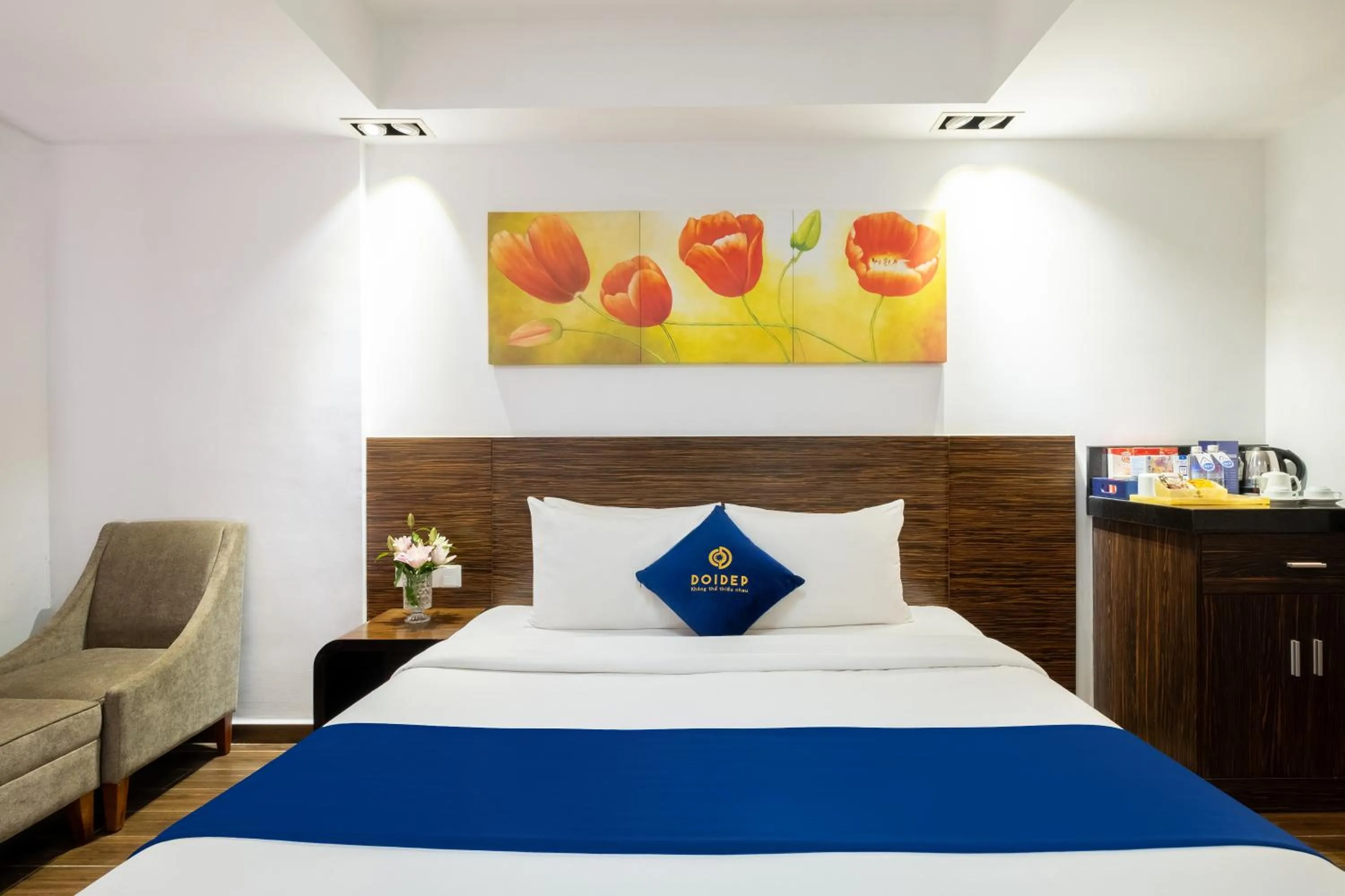 Bed in Sandals Lily Hotel