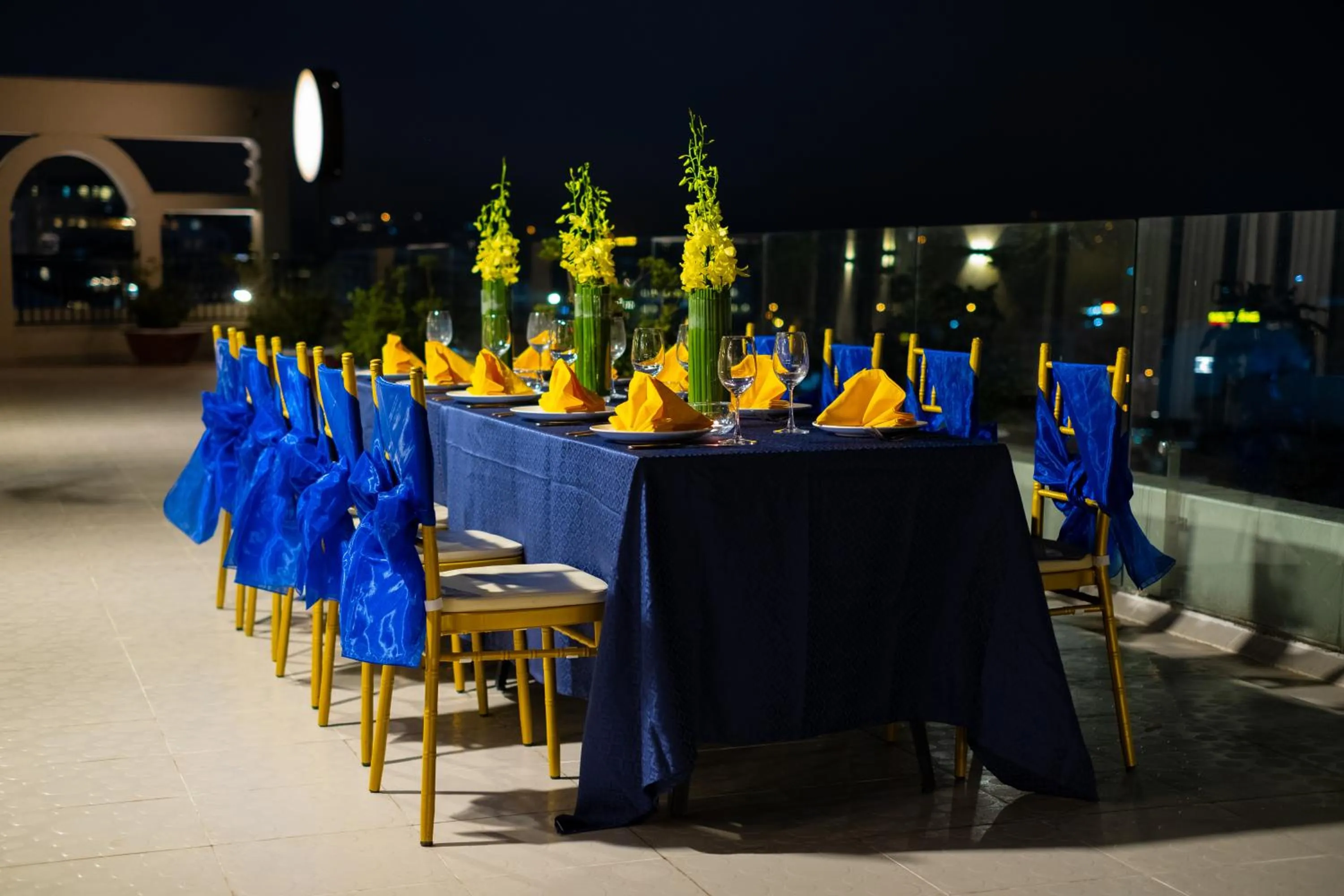 Patio in Sandals Lily Hotel