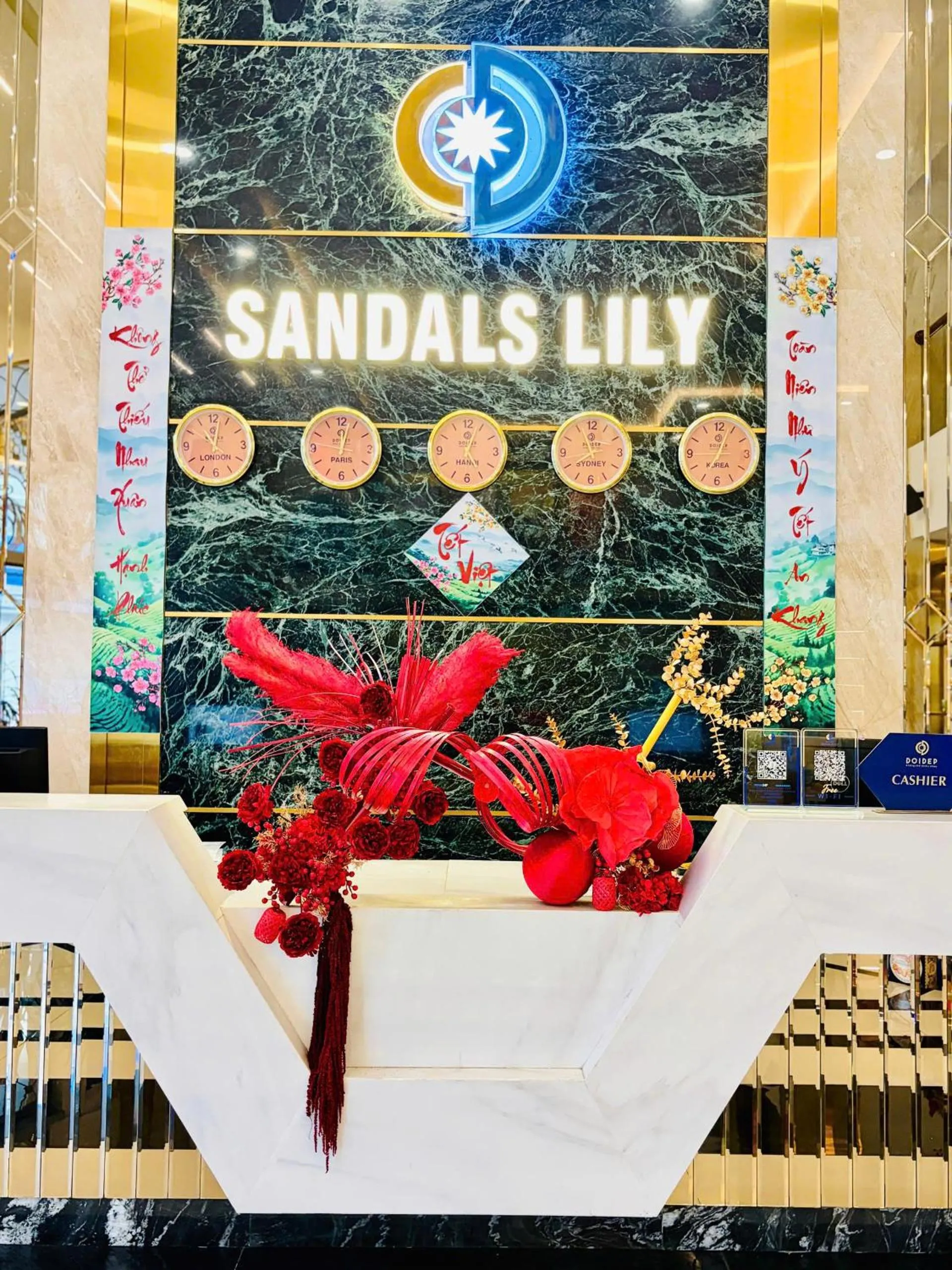 Lobby or reception in Sandals Lily Hotel