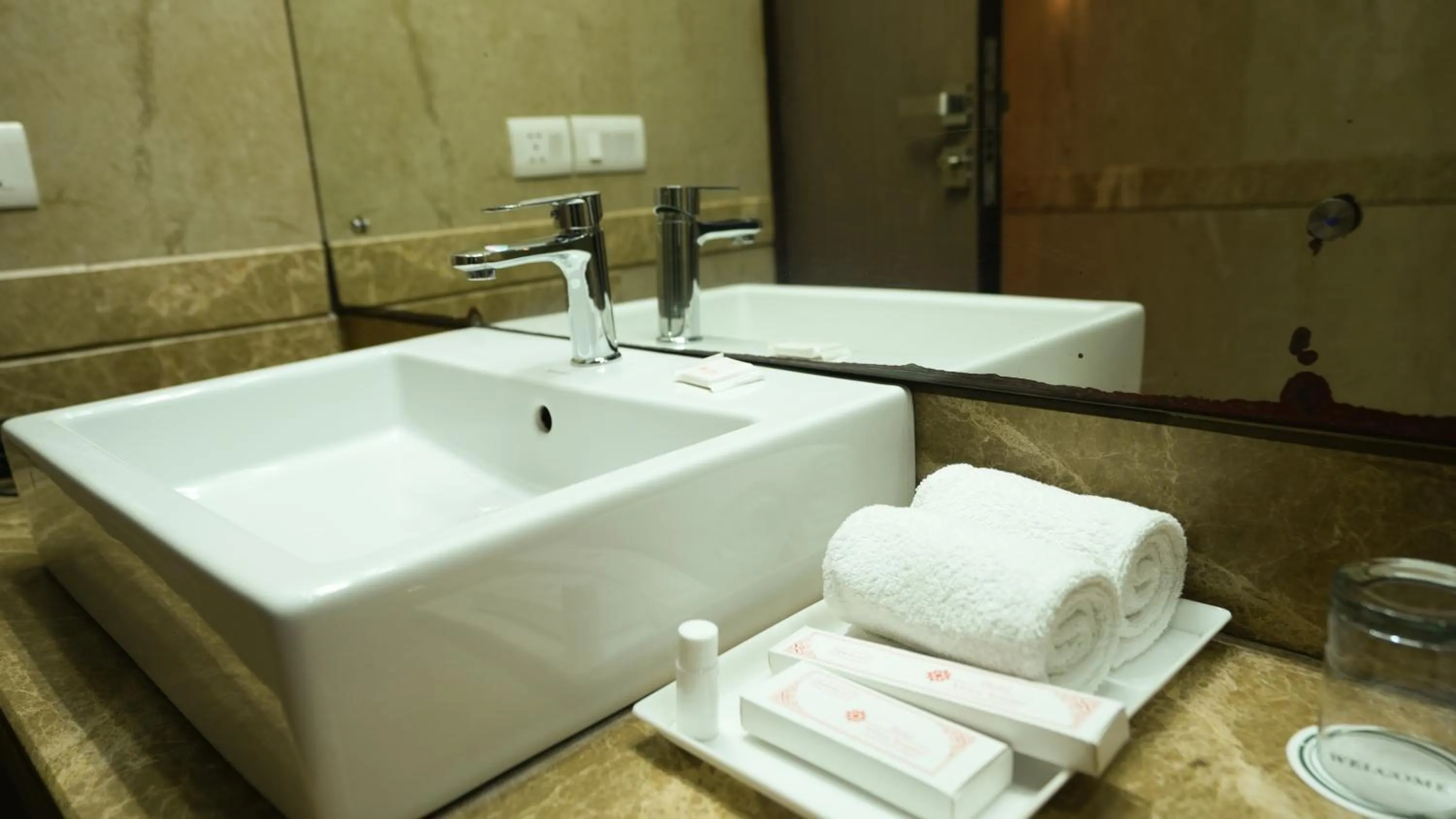 Toilet in Hotel Africa Avenue - Greater Kailash 1