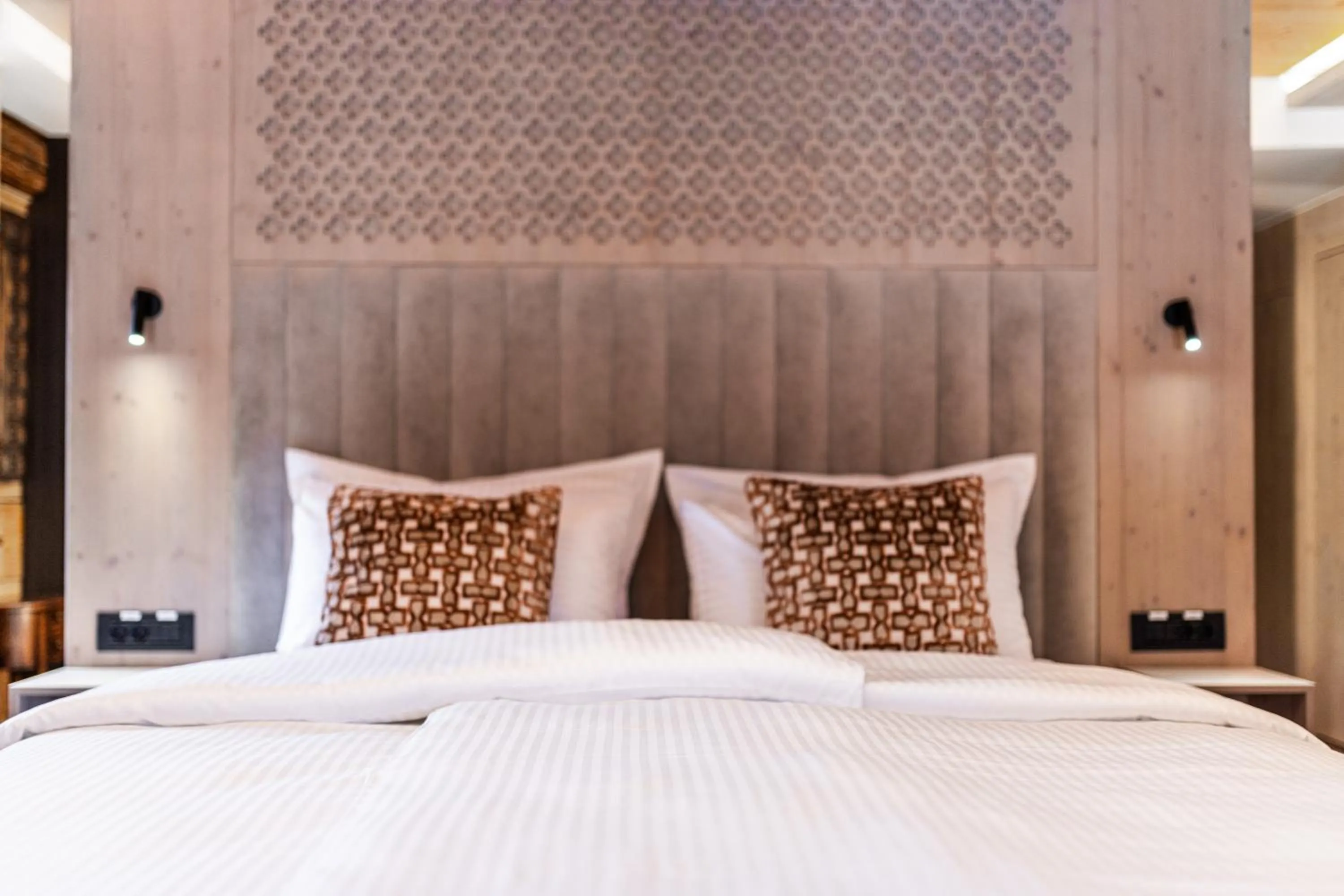 Bed in Hotel Julian Alps