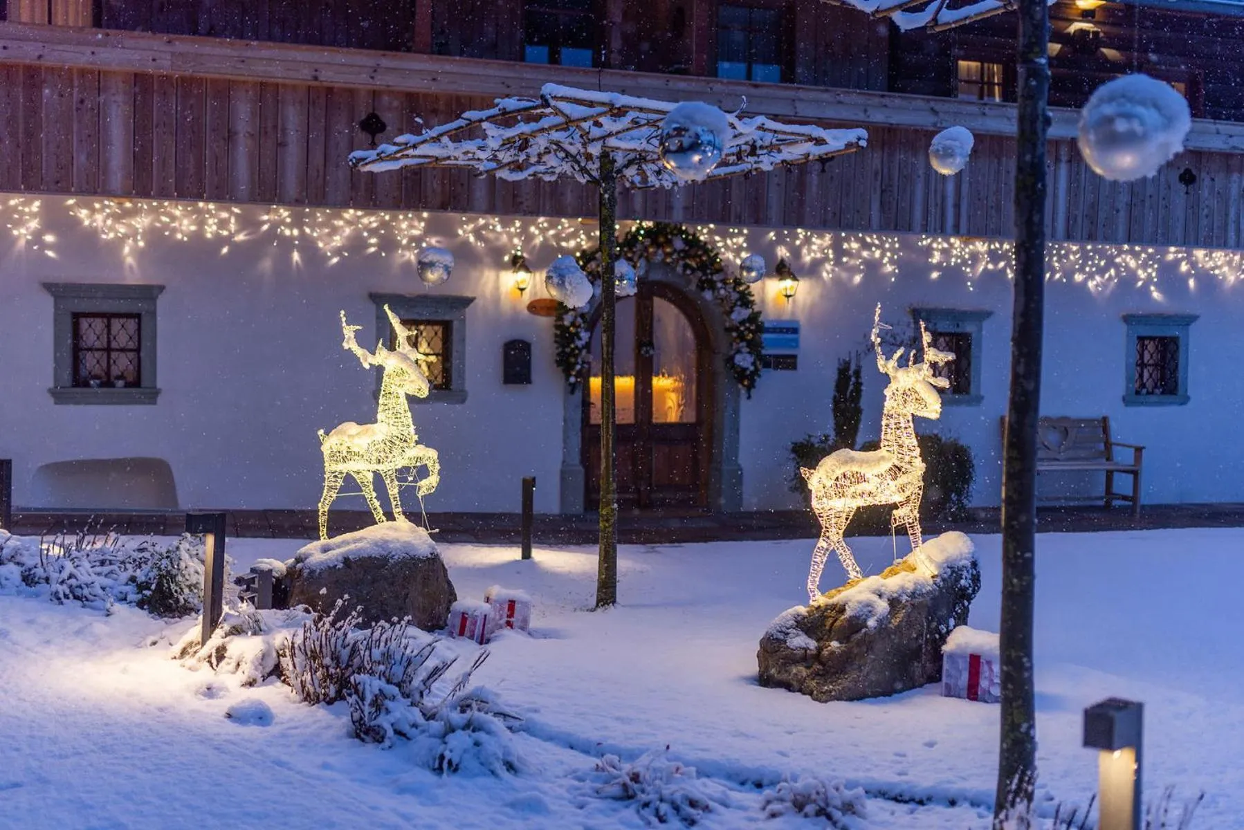 Garden in Hotel Julian Alps