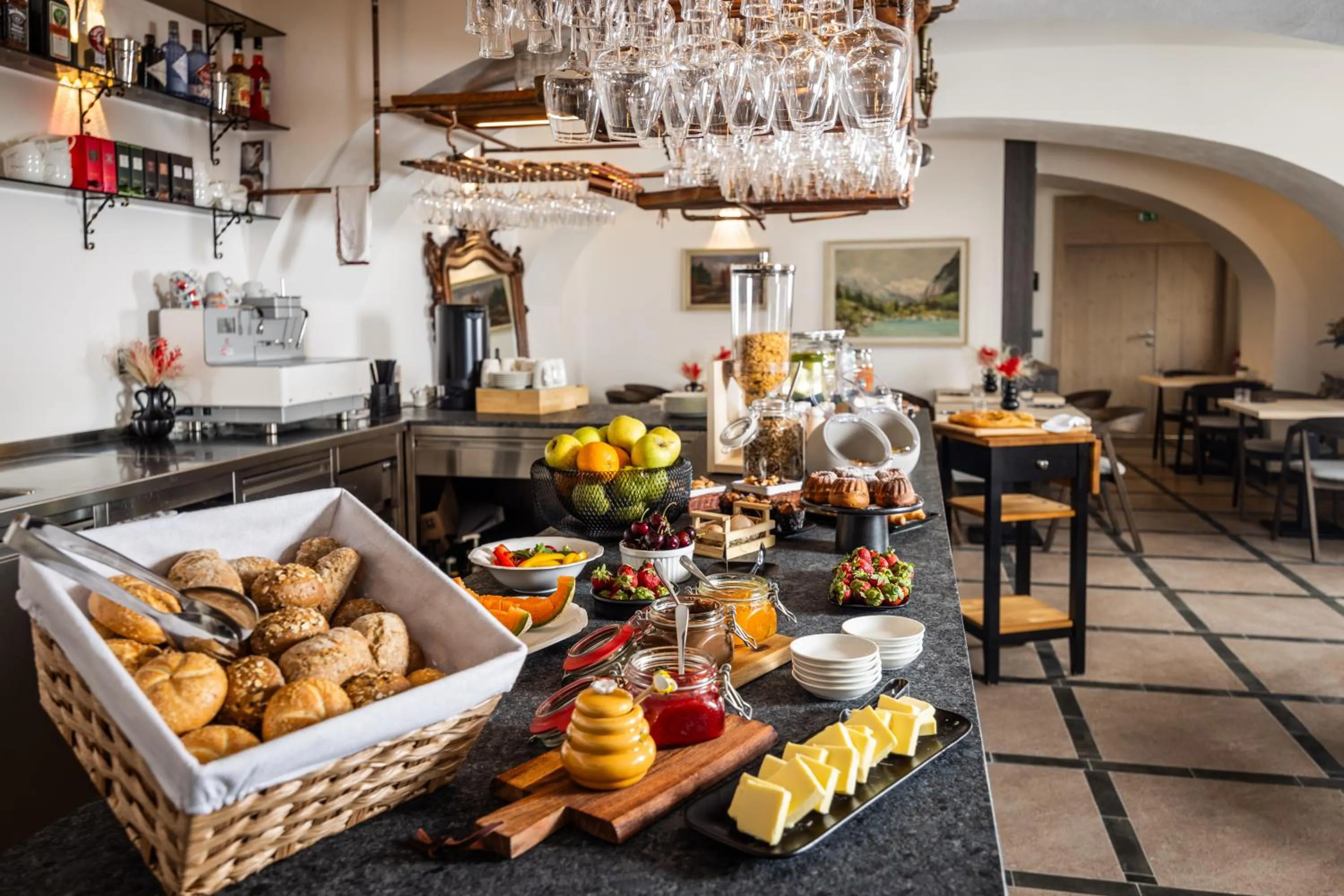 Food and drinks in Hotel Julian Alps