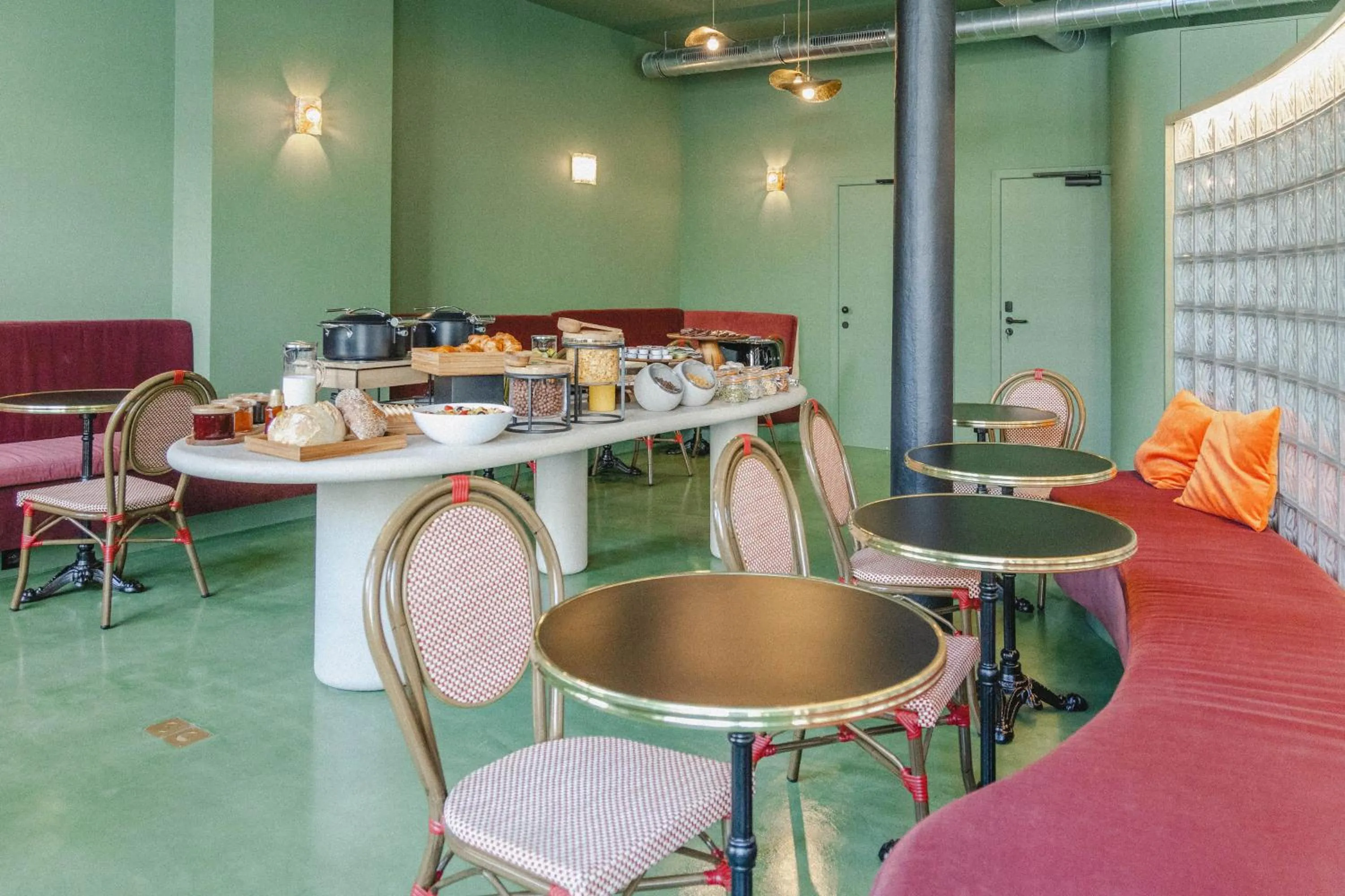 Seating area in The Mila Hotel