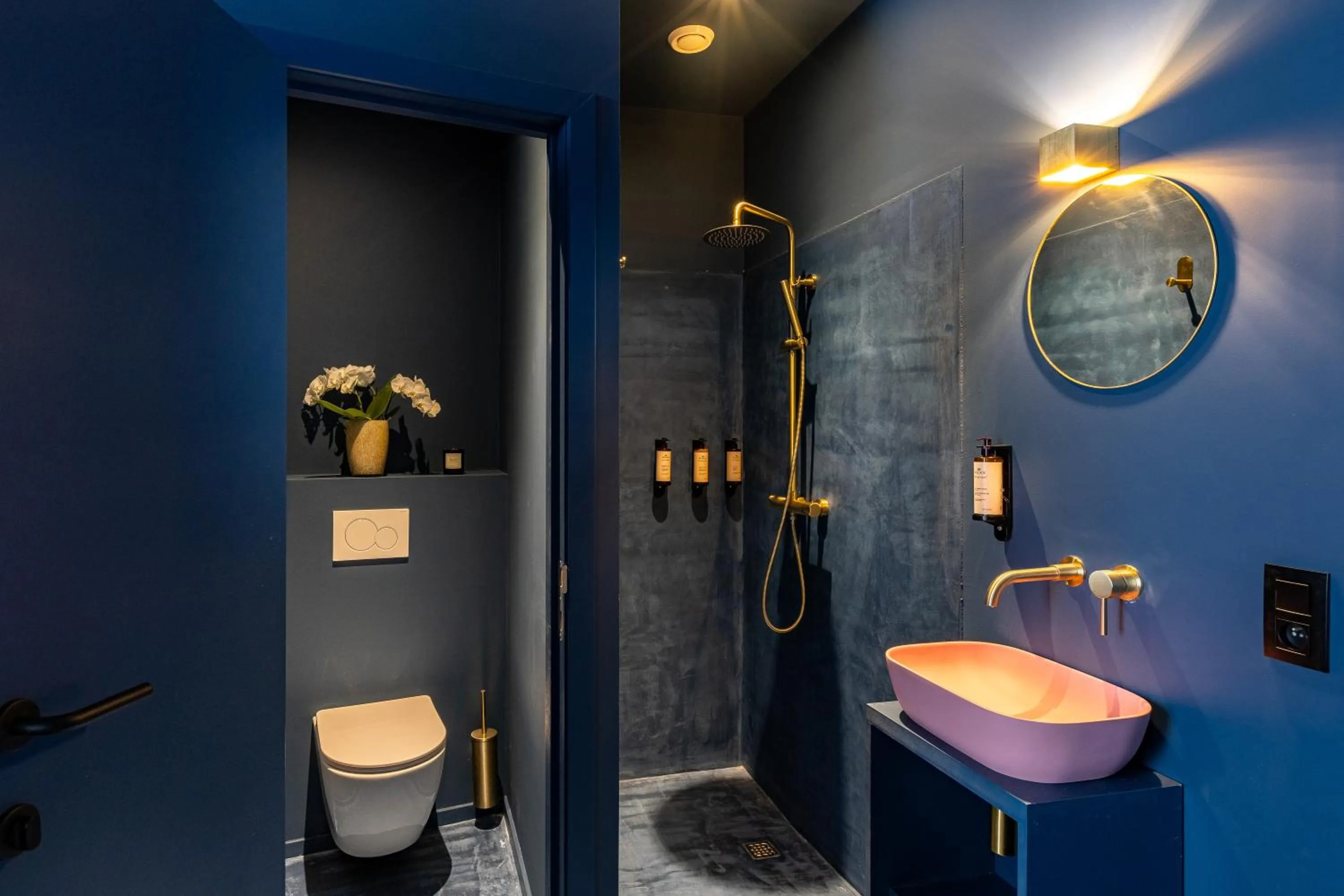 Shower in The Mila Hotel