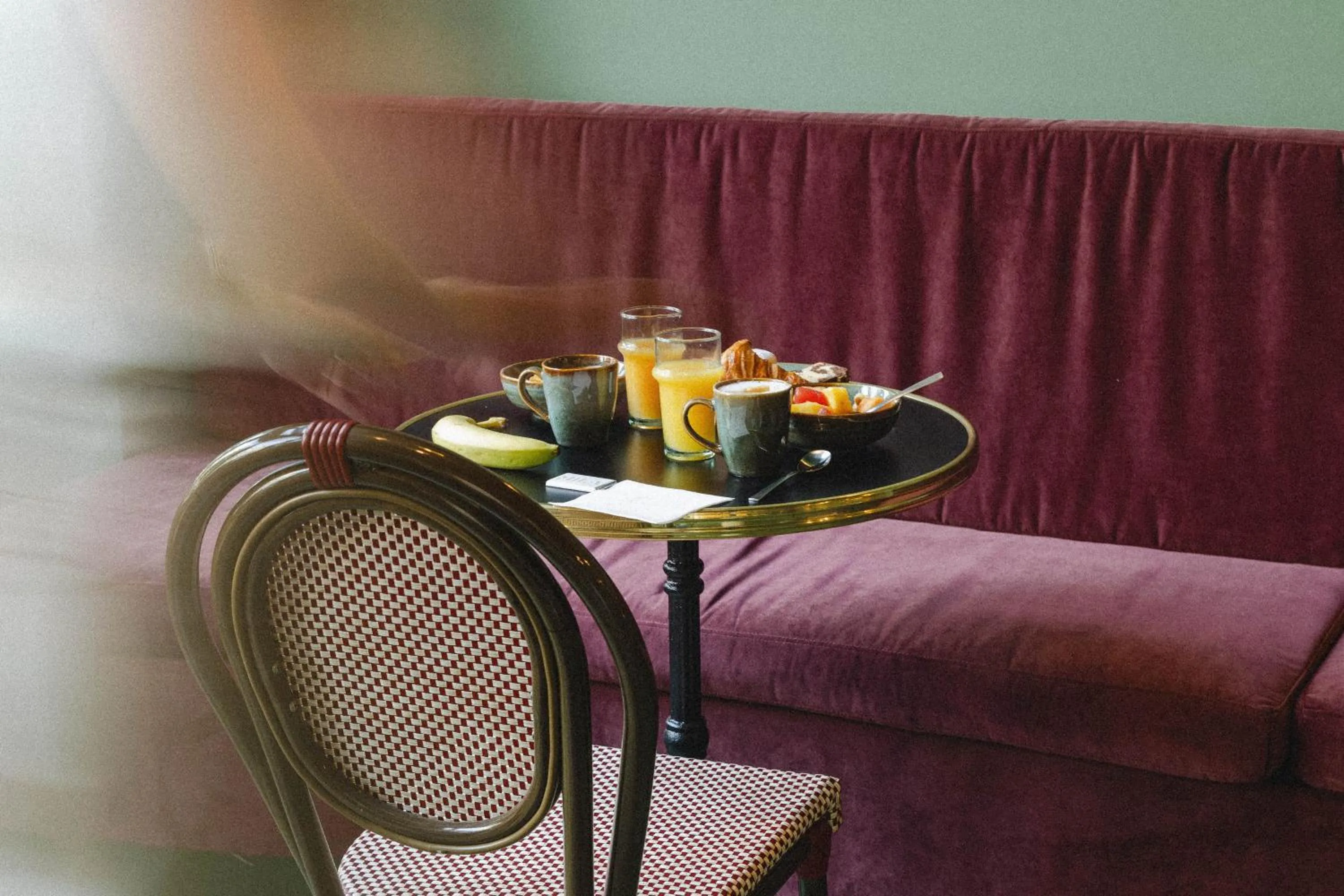 Food and drinks in The Mila Hotel