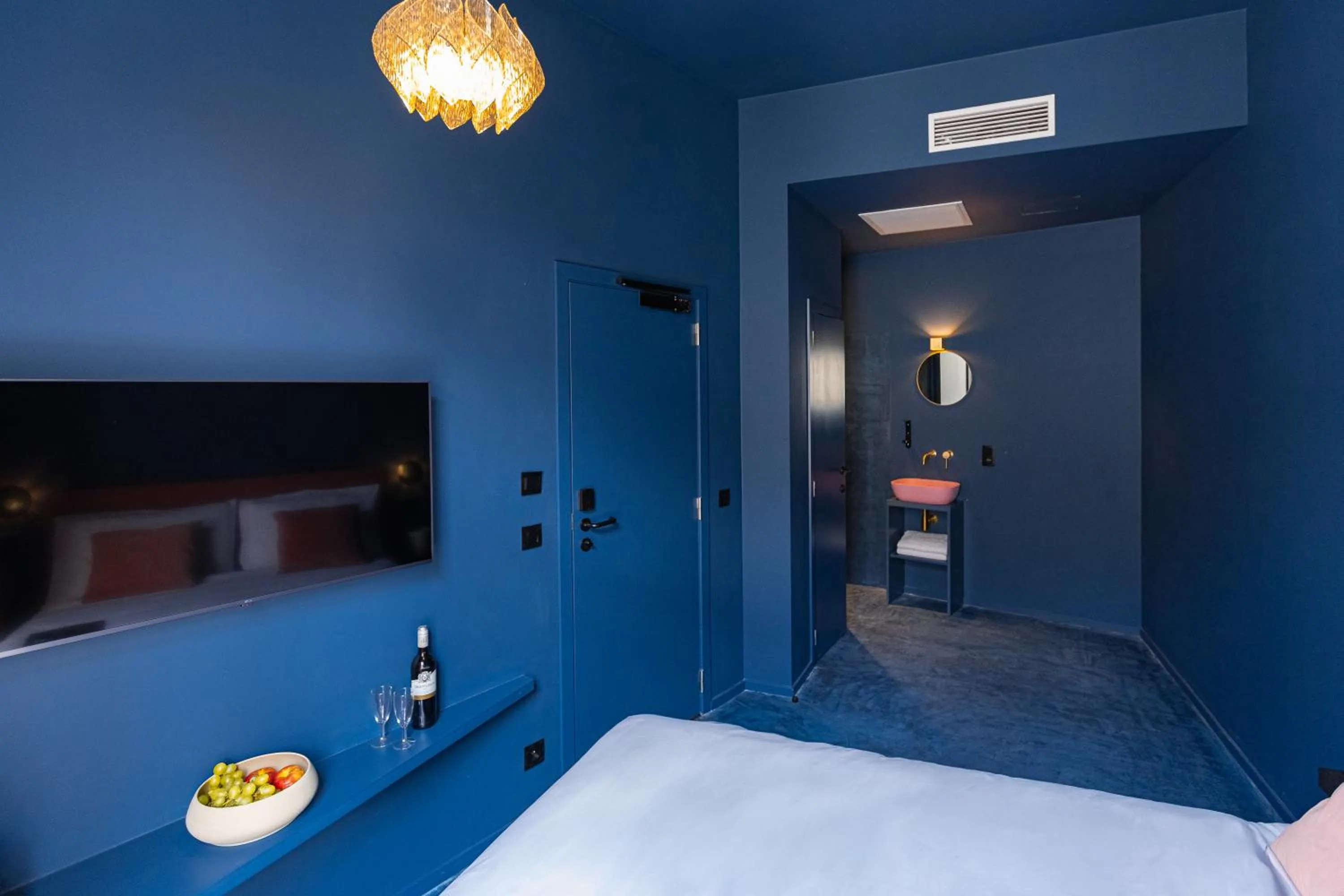 Bed in The Mila Hotel