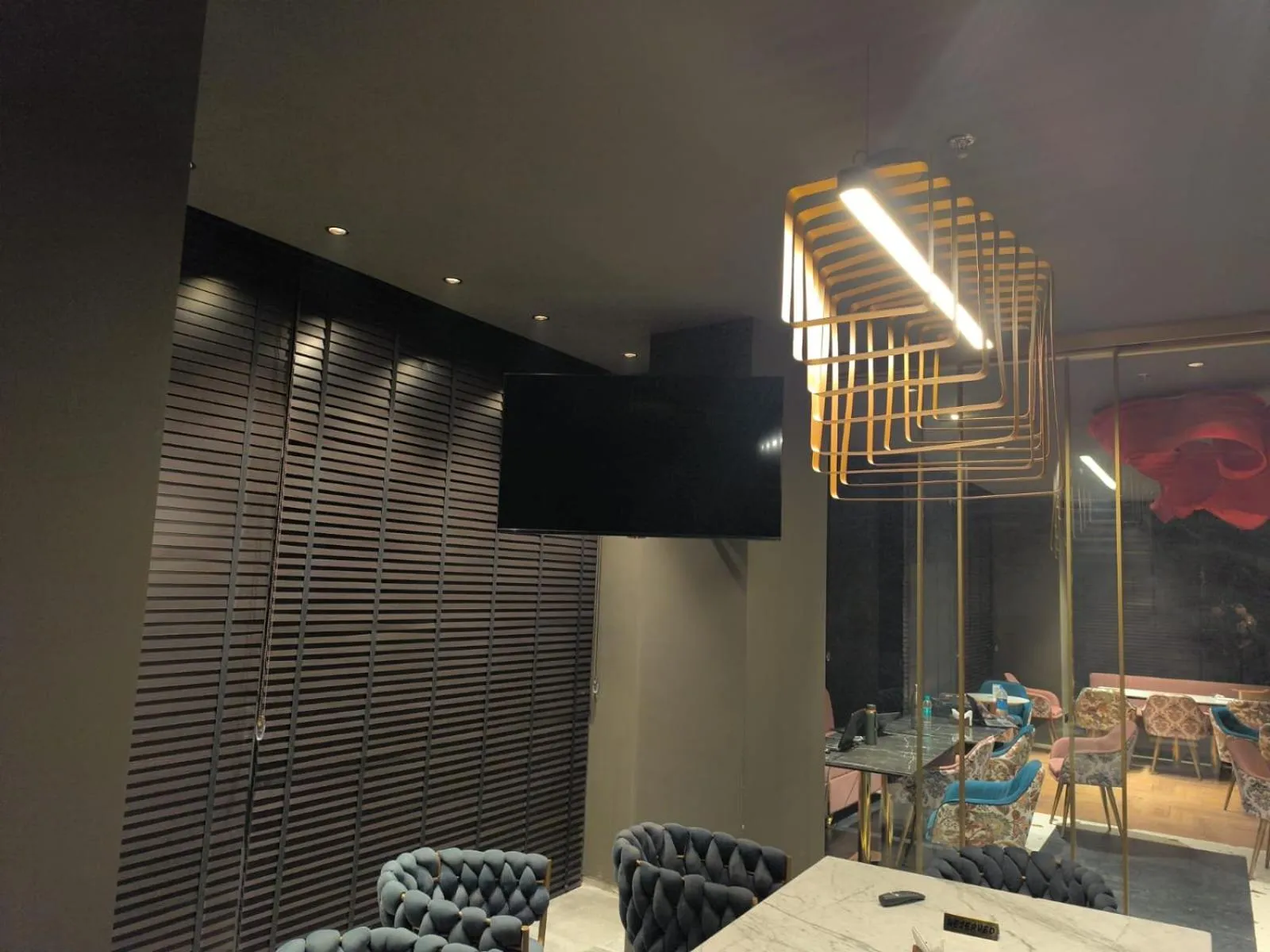 Communal lounge/ TV room in Aquila Grand Suites - Noida Sector 136