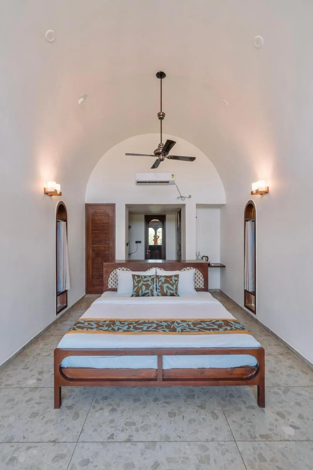 Bed in Le Casa Lion Resort A Premium Resort In Sasan Gir