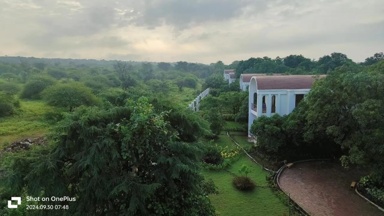 Garden in Le Casa Lion Resort A Premium Resort In Sasan Gir