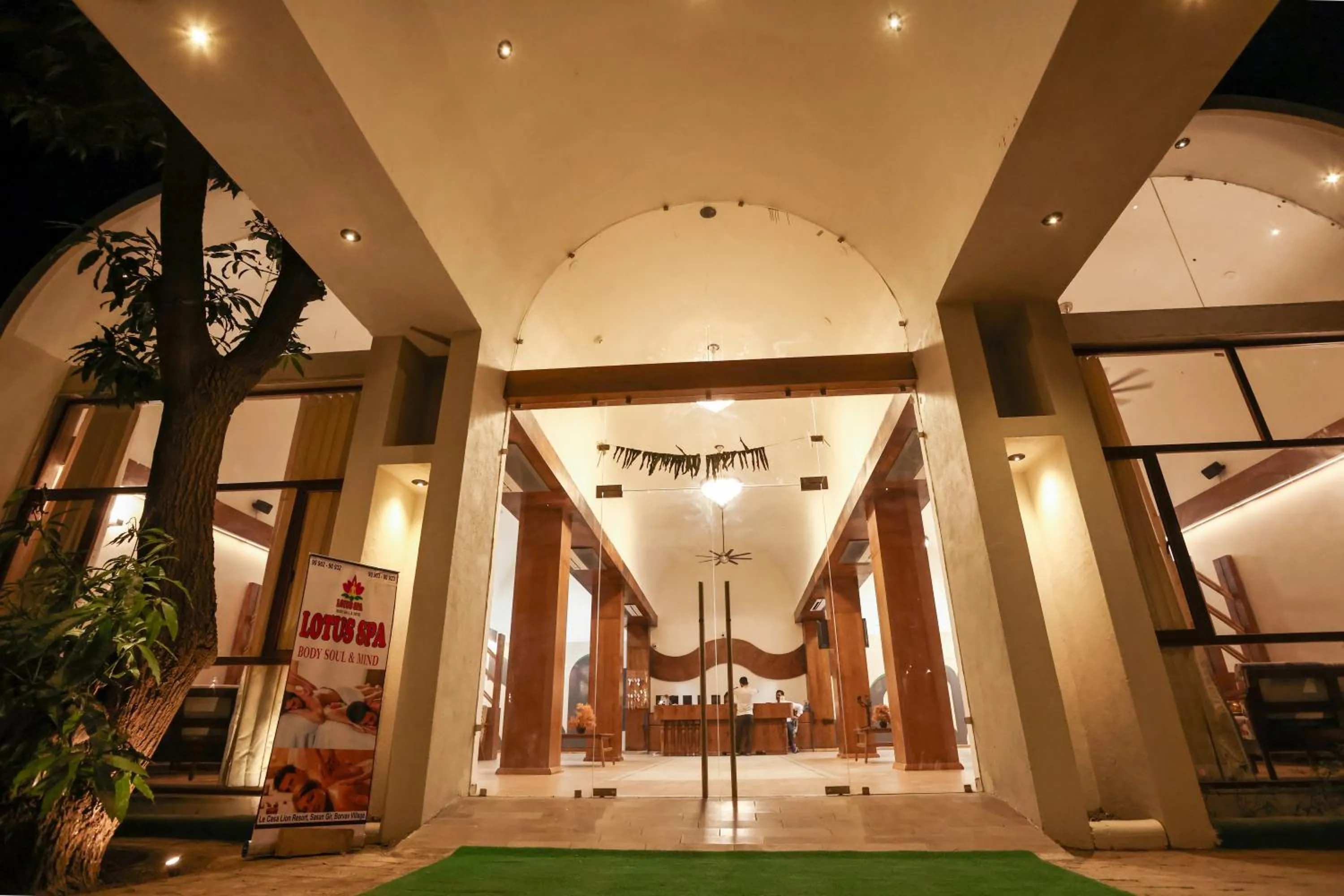 Facade/entrance in Le Casa Lion Resort A Premium Resort In Sasan Gir