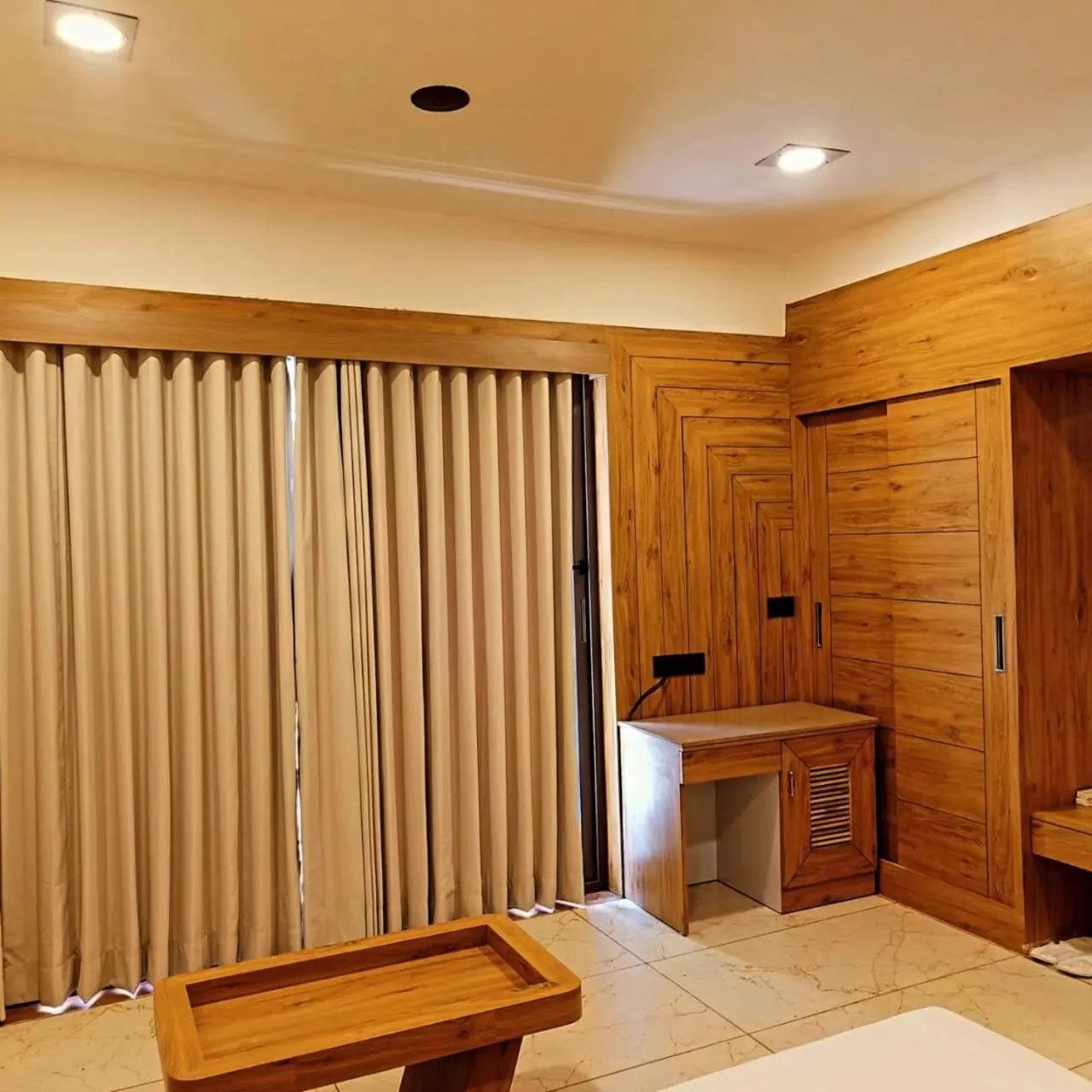 Bedroom in Le Casa Lion Resort A Premium Resort In Sasan Gir