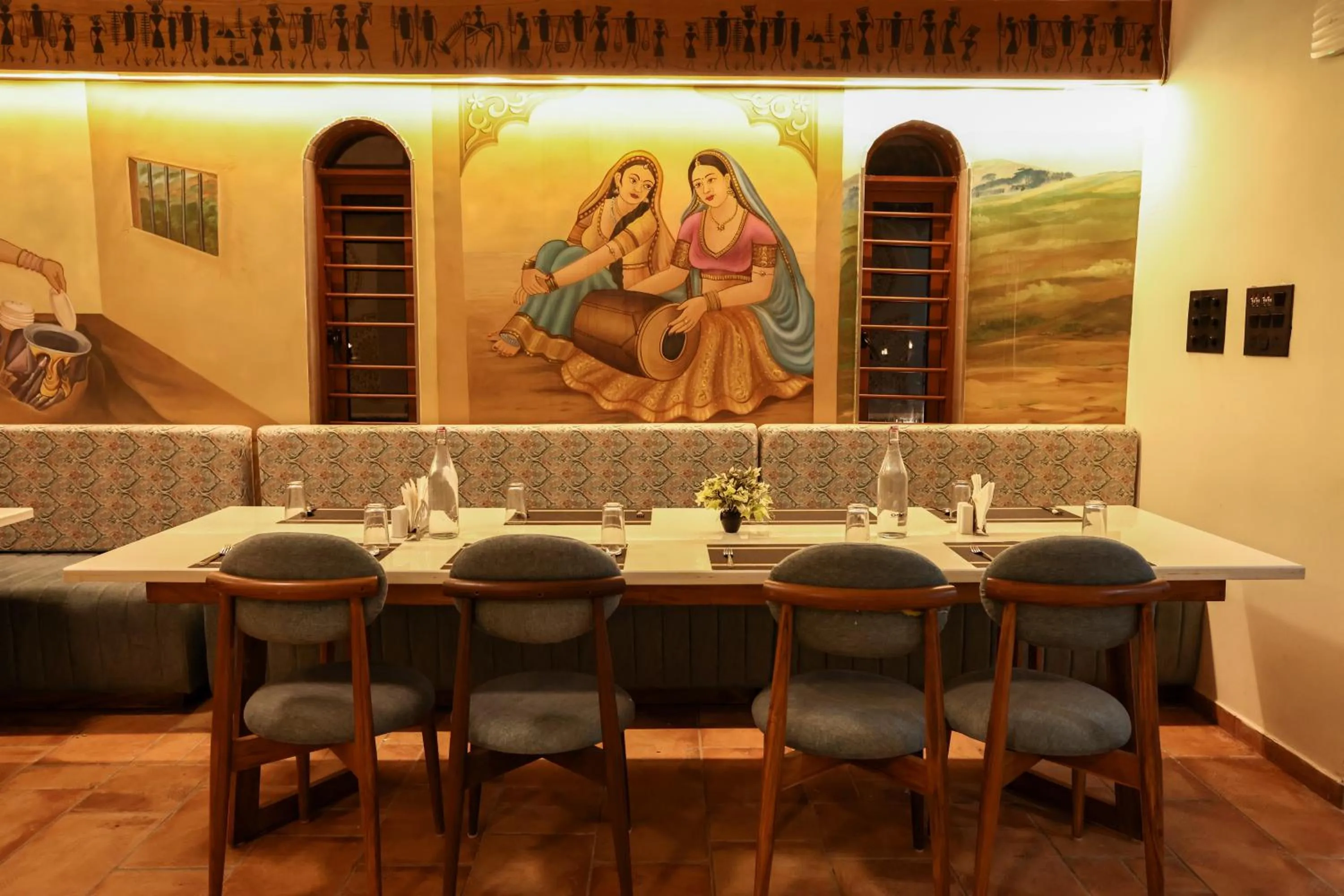 Restaurant/places to eat in Le Casa Lion Resort A Premium Resort In Sasan Gir