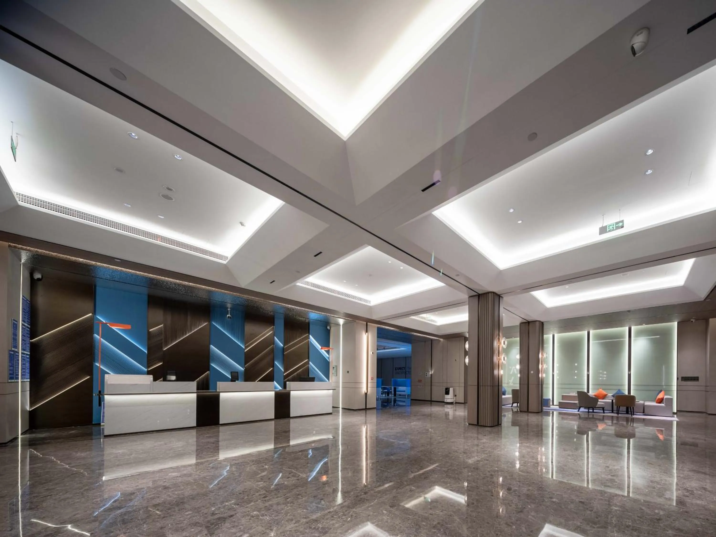 Lobby or reception in Holiday Inn Express Hai'an Railway Station by IHG