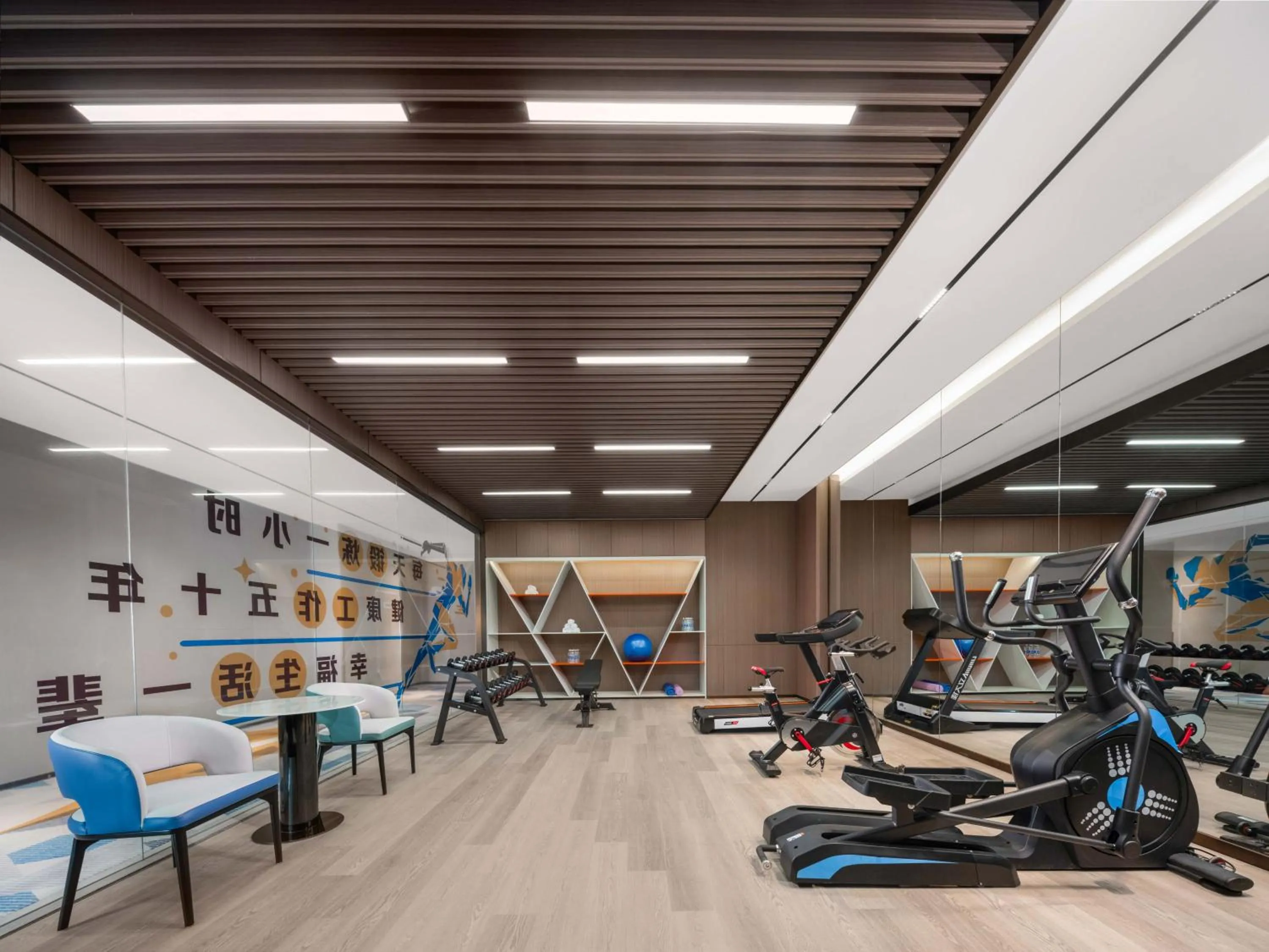 Fitness centre/facilities in Holiday Inn Express Hai'an Railway Station by IHG