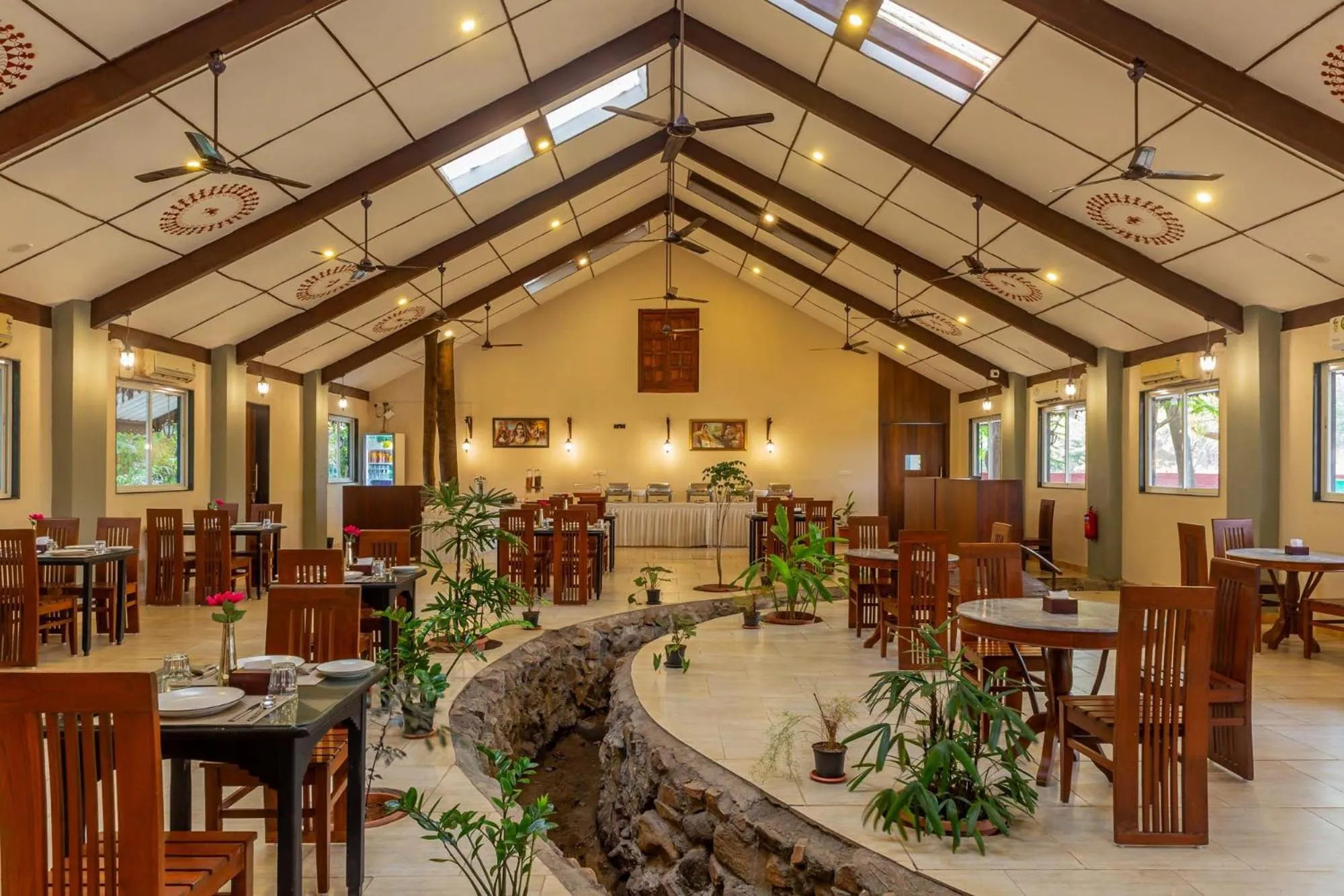 Restaurant/places to eat in WilderNest Araanya by Vibescapes