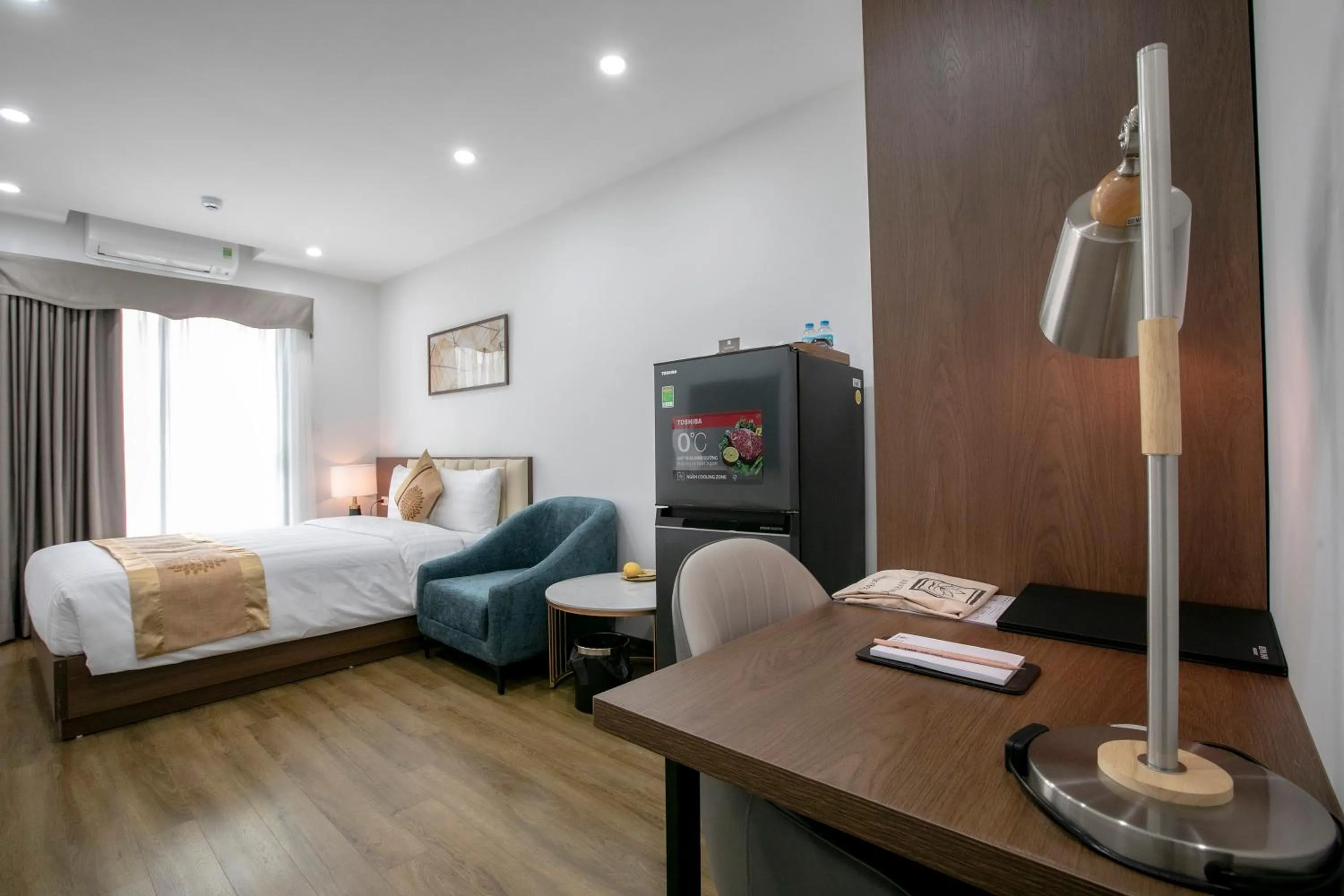 Bed in Reiwa Inn Apartment 80 Kim Ma Thuong